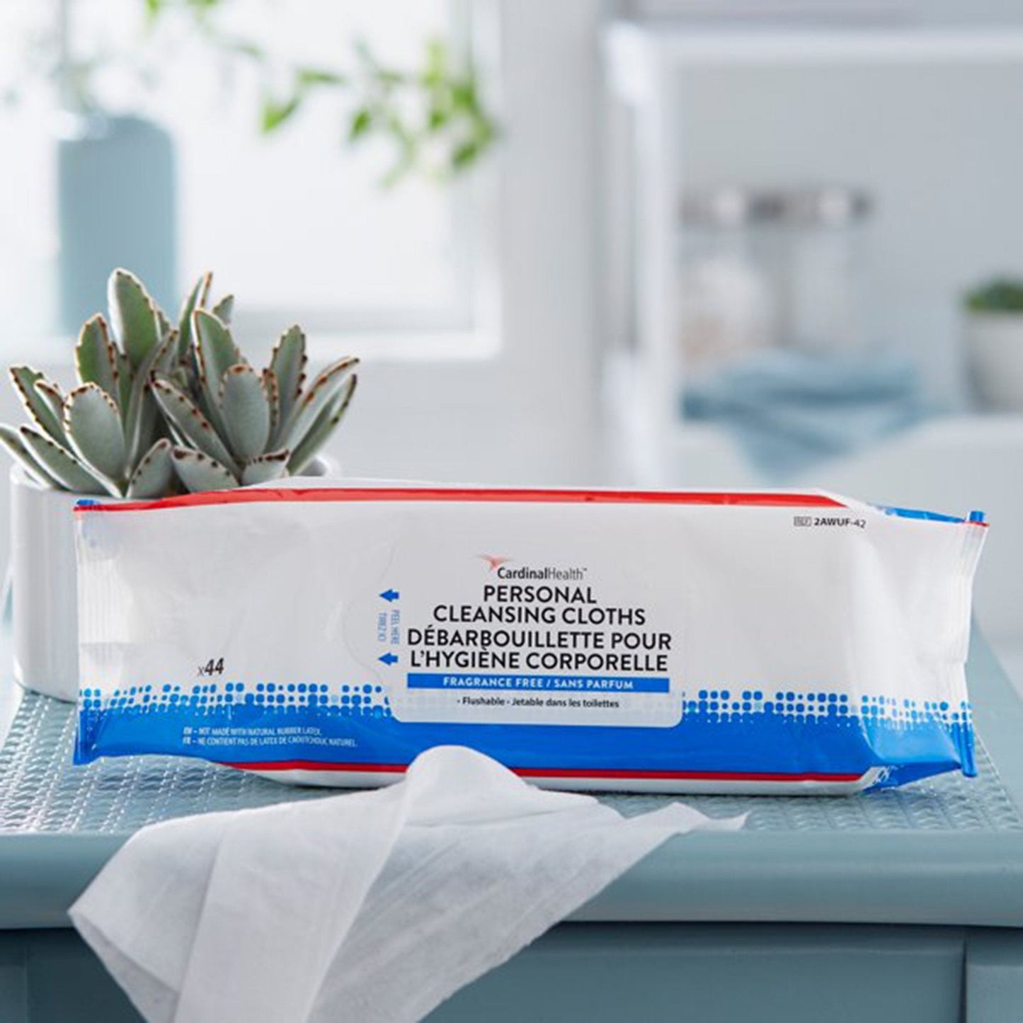 Cardinal Health™ Flushable Personal Cleansing Cloths 2AWUF-42