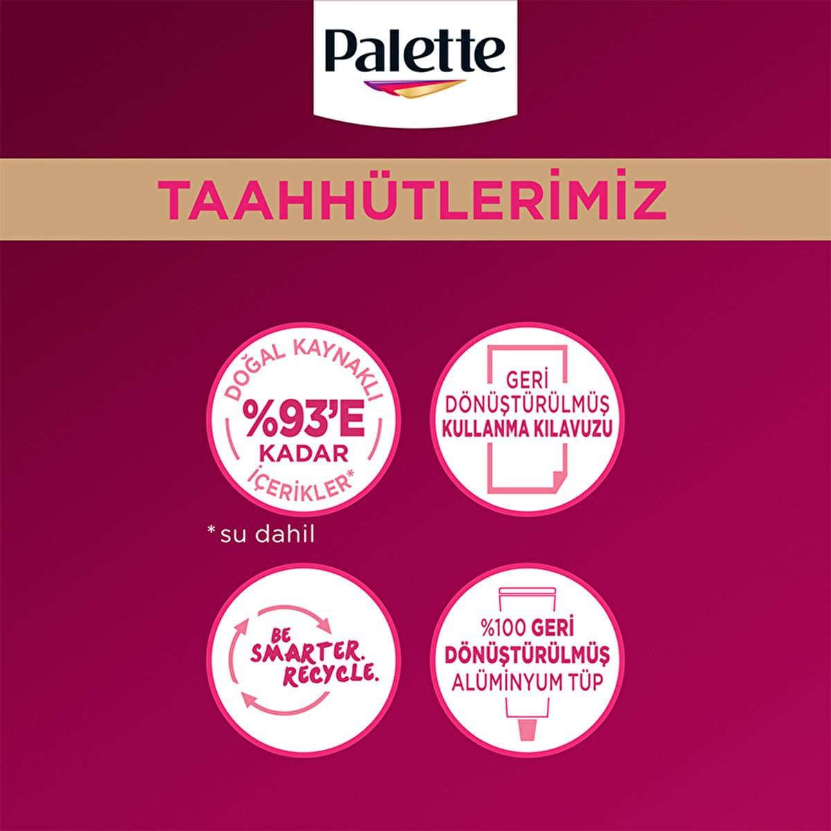 Palette Deluxe Hair Dye - Long-Lasting Rich Color & Nourishment for Vibrant Hair