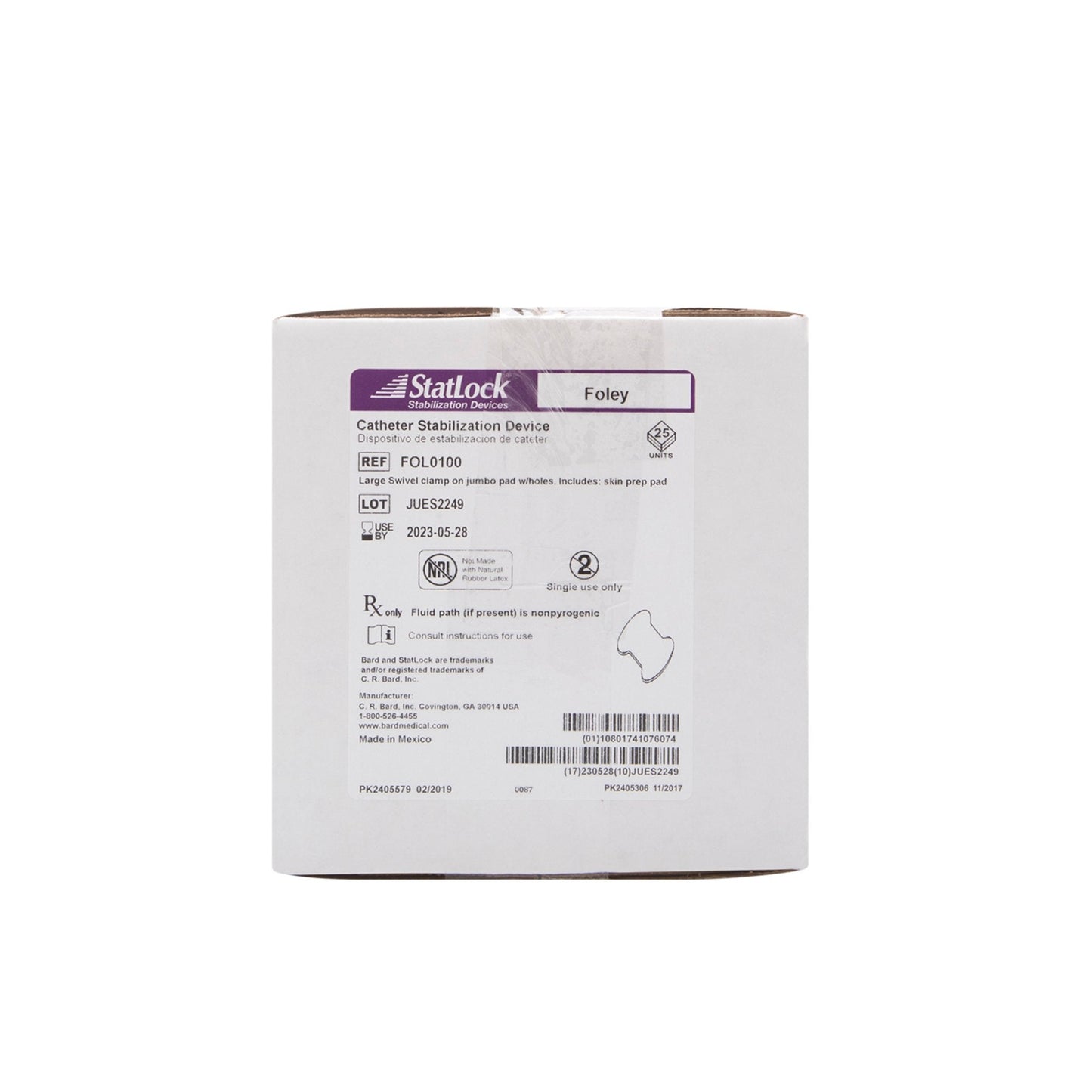 Statlock® Foley Catheter Secure FOL0100