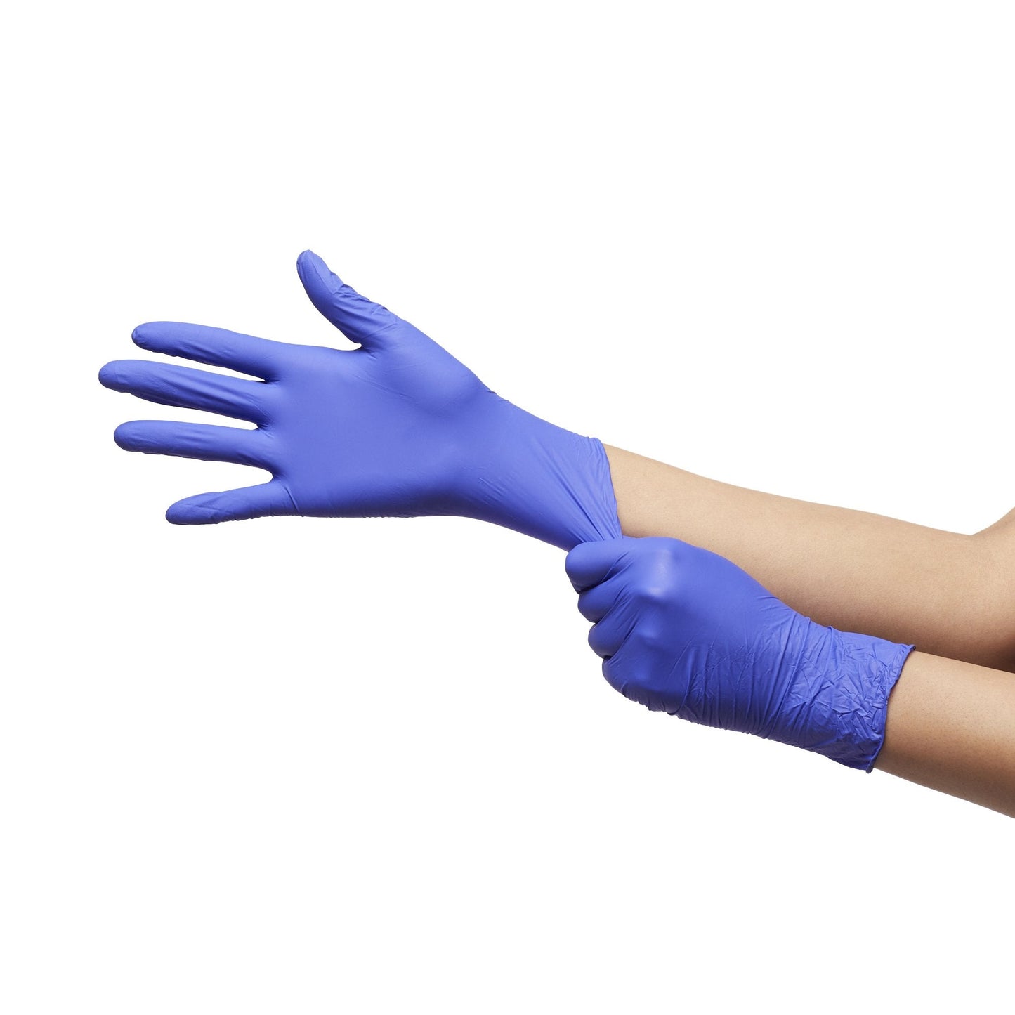 McKesson Confiderm® 3.0 Nitrile Exam Glove, Extra Large, Blue 14-6N38