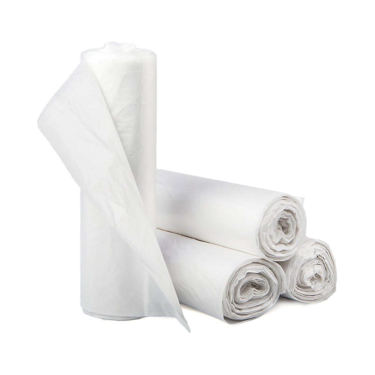 McKesson Light Duty Clear Trash Bags, 30 gal, 8 Mic S303708N