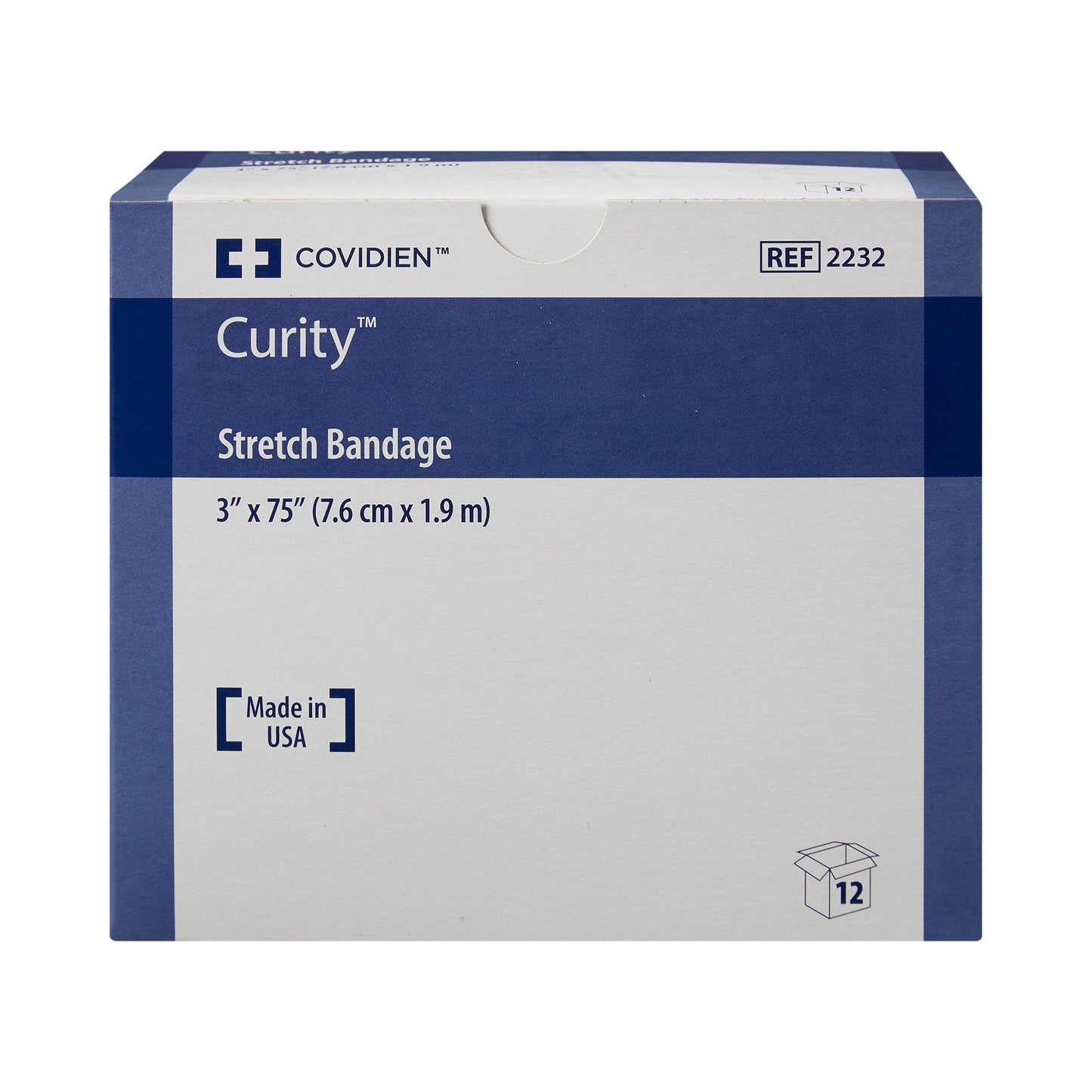 Curity™ Sterile Conforming Bandage, 3 x 75 Inch, 1-Ply 2232-