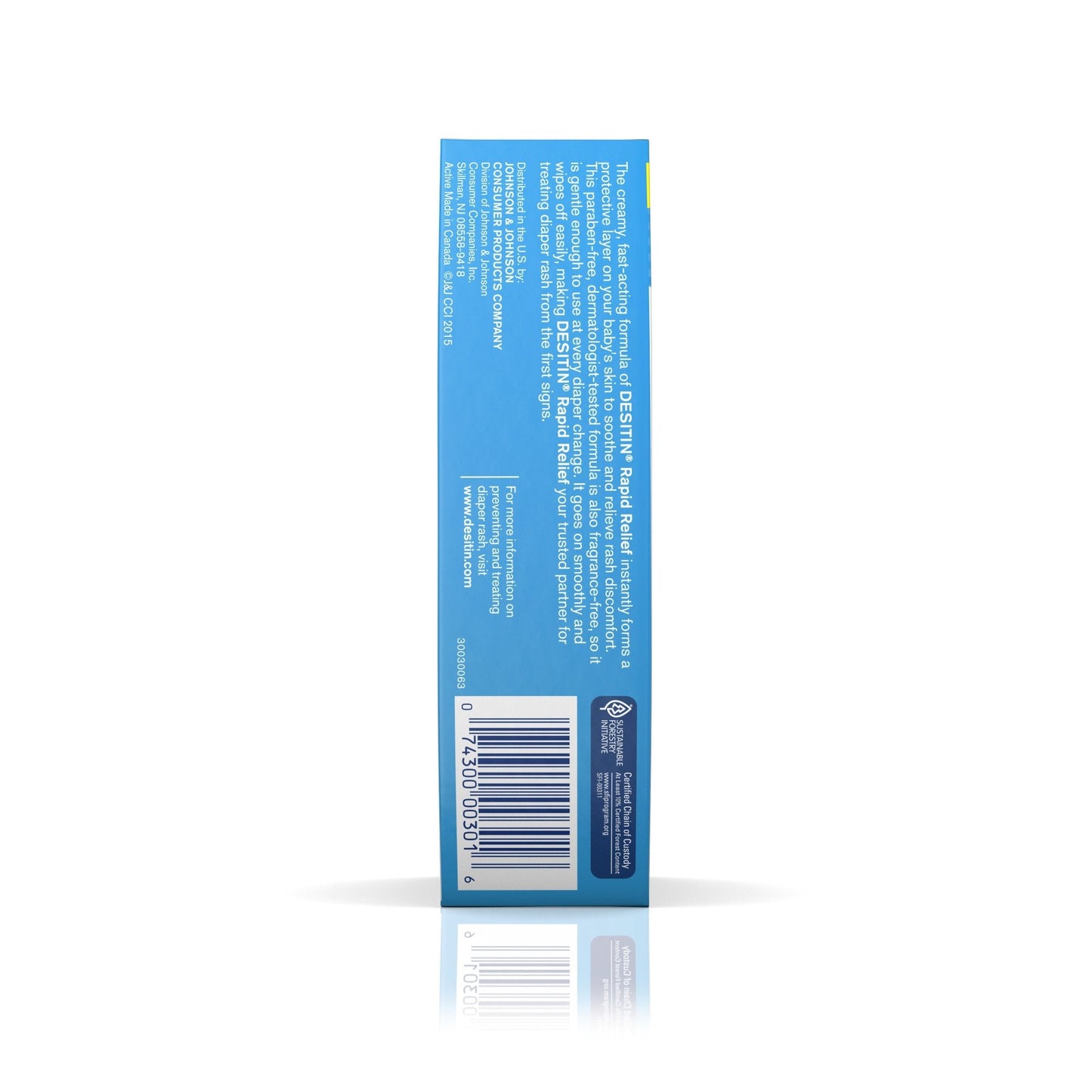 Desitin® Rapid Relief Scented Diaper Rash Treatment Cream, 4 oz. Tube 510030100