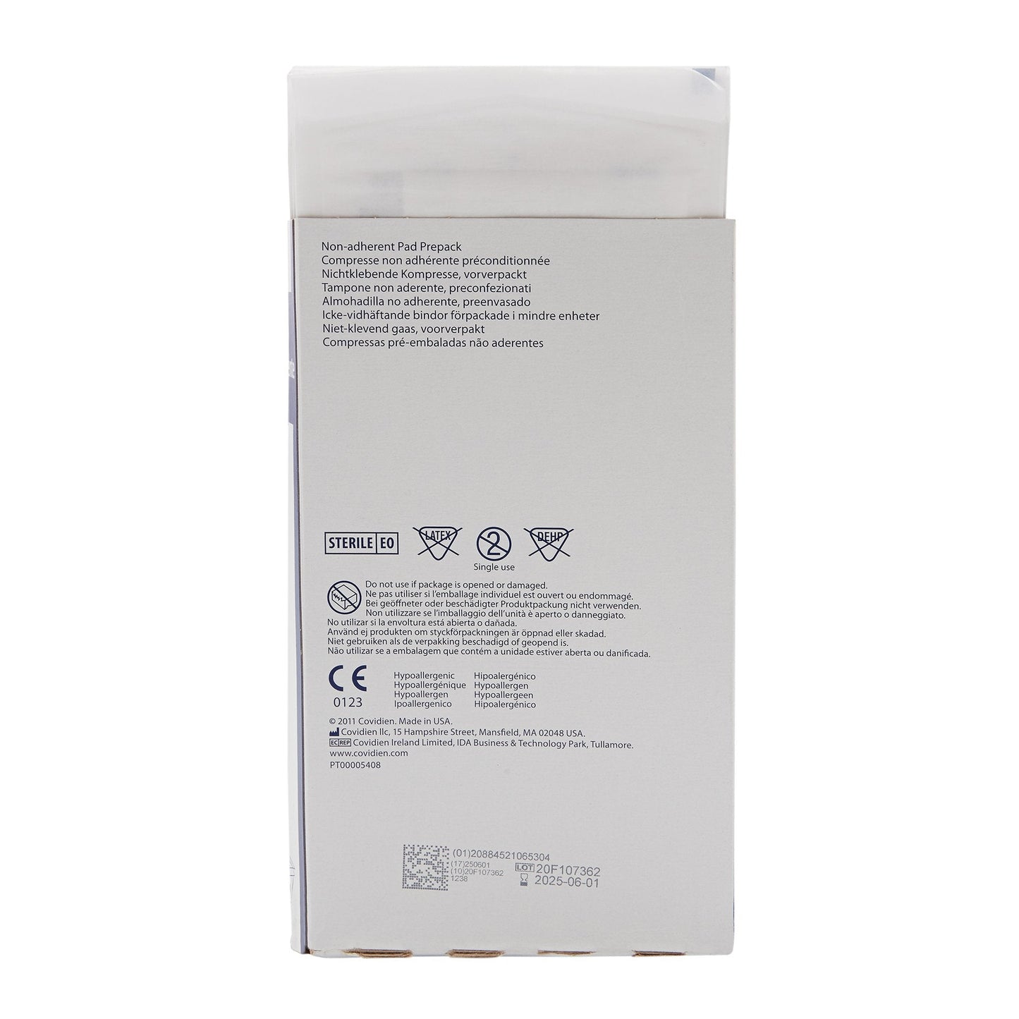 Telfa™ Ouchless Nonadherent Dressing, 3 x 8 Inch 1238-