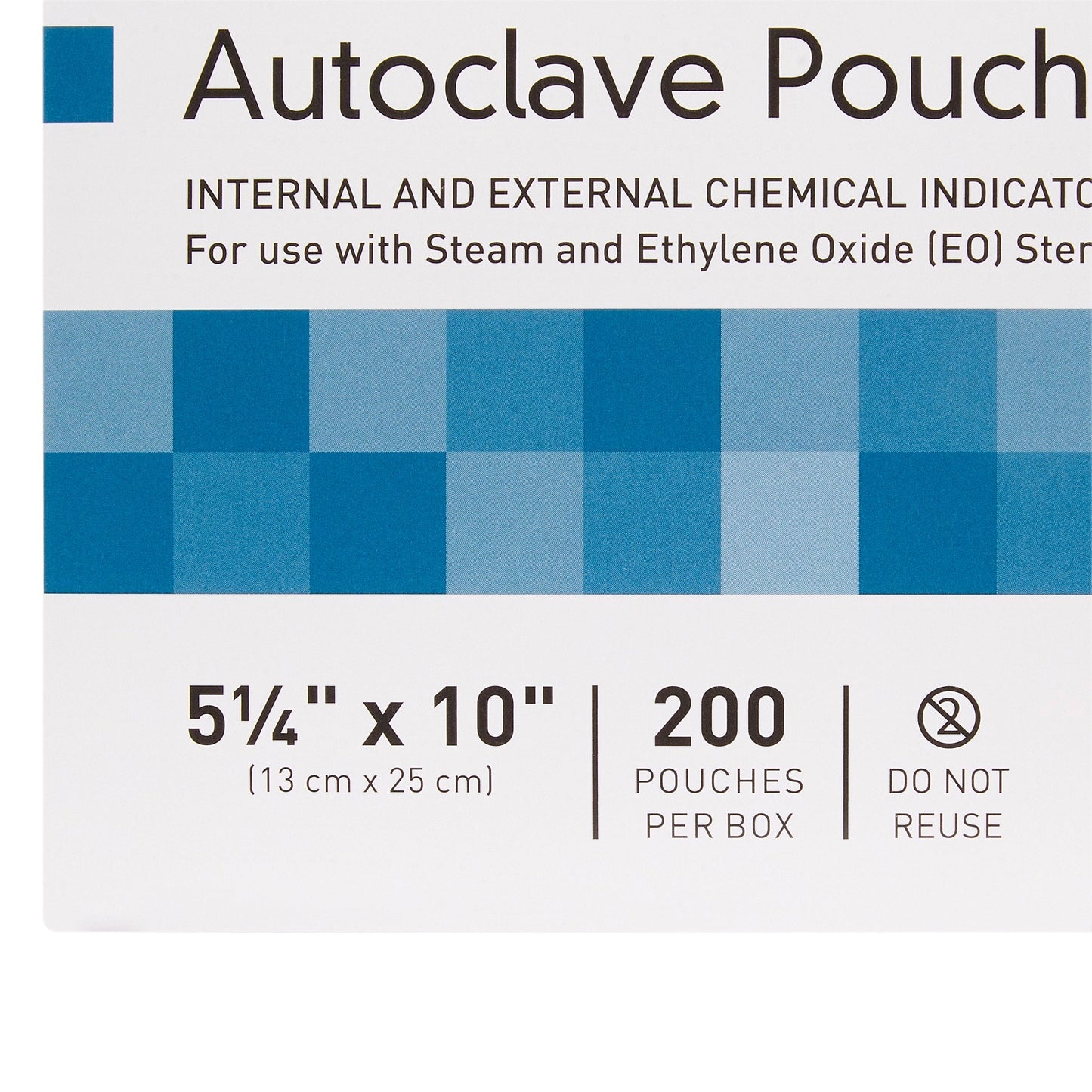 McKesson Sterilization Pouch, 5¼ x 10 Inch 16-6424