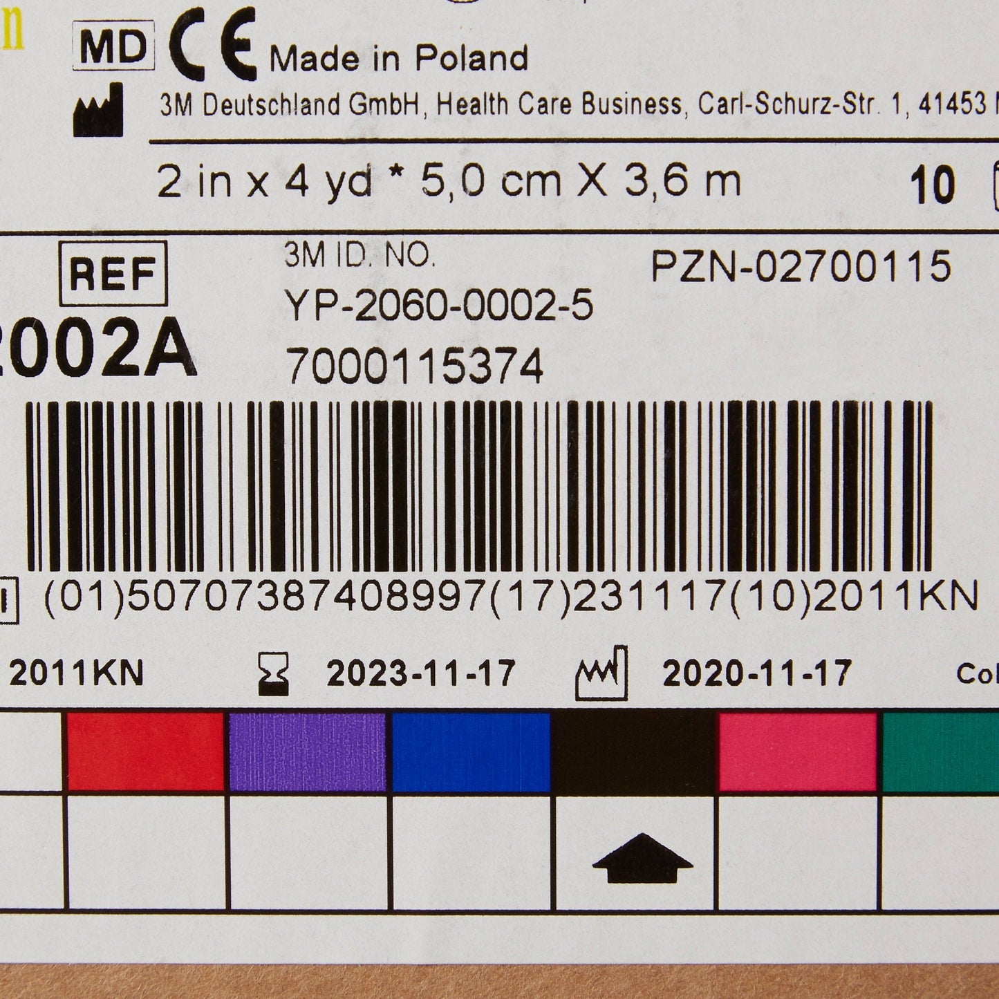 3M™ Scotchcast™ Plus Black Cast Tape, 2 Inch x 4 Yard 82002A