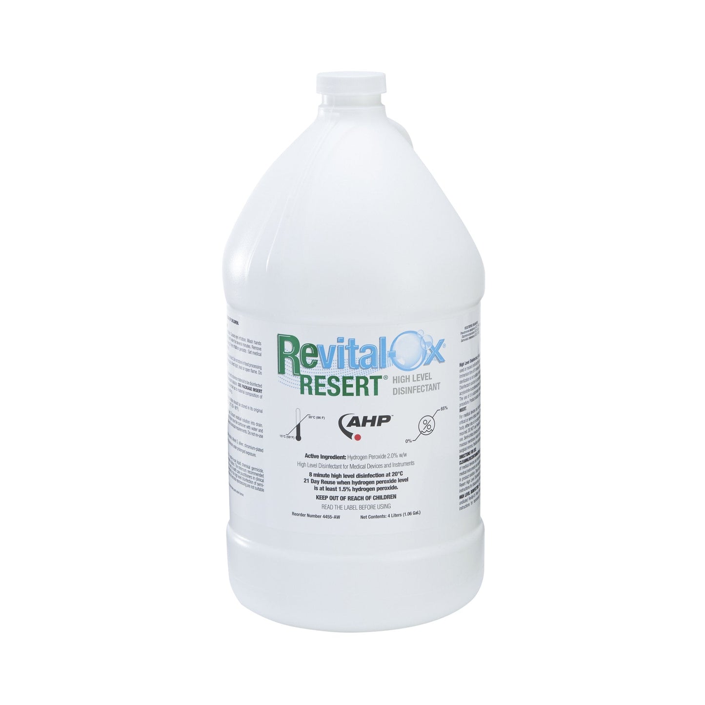 Revital-Ox® RESERT Hydrogen Peroxide High Level Disinfectant 4455AW
