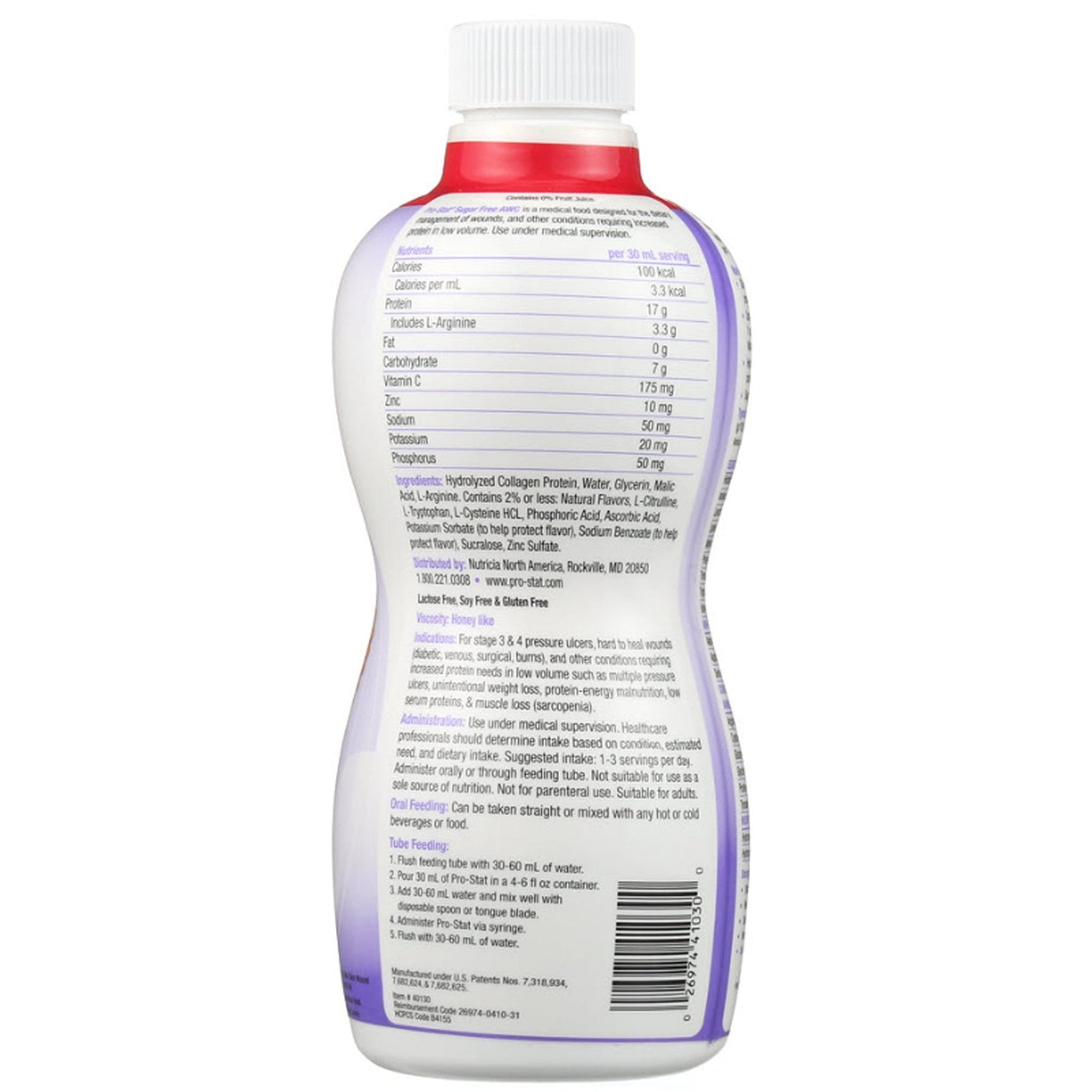 Pro-Stat® AWC Wild Cherry Punch Complete Liquid Protein, 30-ounce Bottle 78382