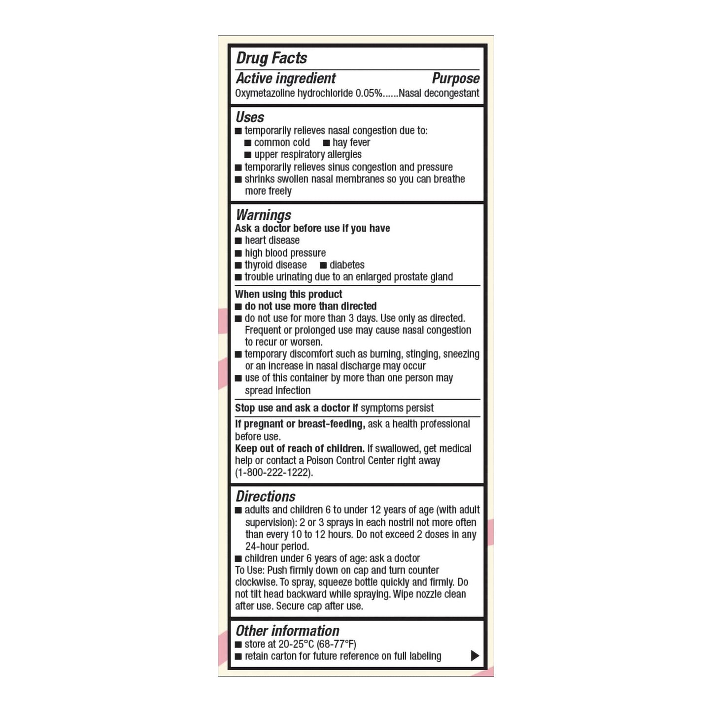 Foster & Thrive™ Nasal Spray, 1-ounce bottle 70677103701