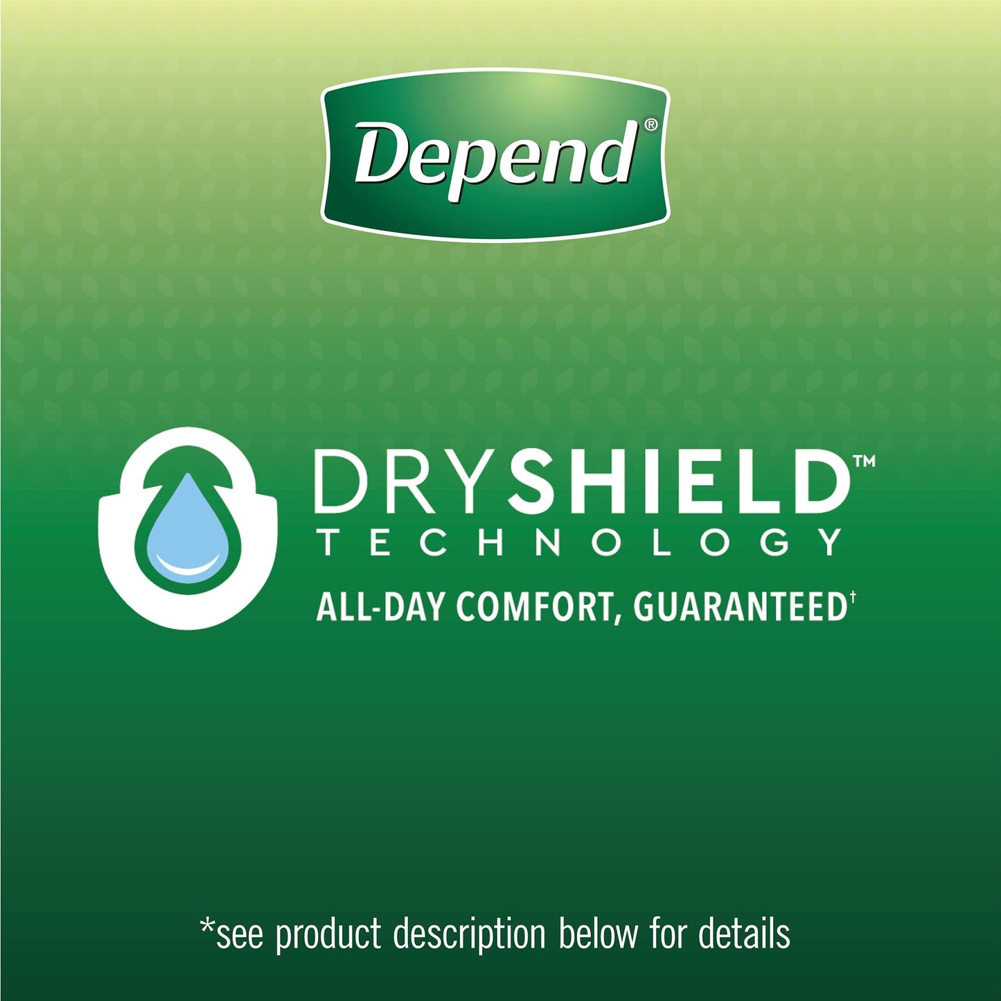 Depend® Fresh Protection™ Men's Maximum Absorbency Underwear, Small/Medium 43616