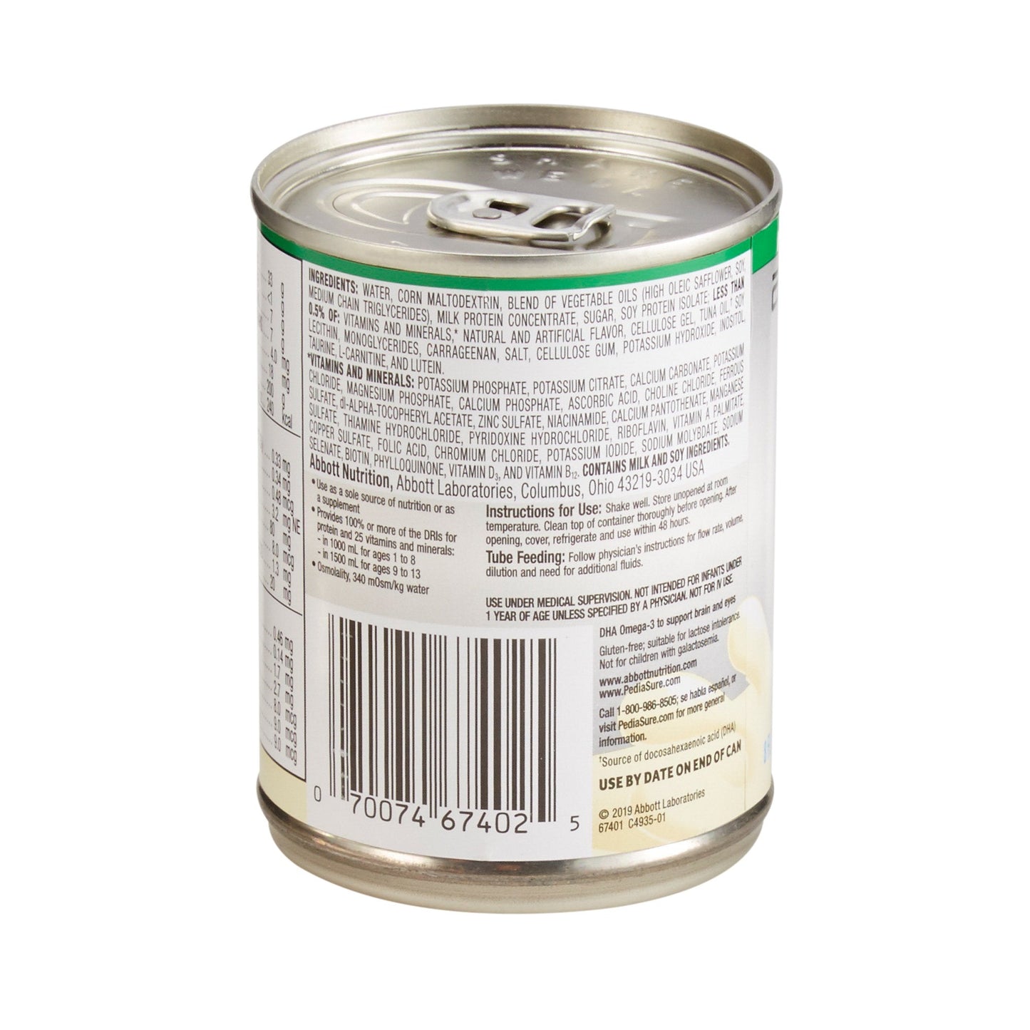PediaSure® Enteral Formula, Vanilla, 8-ounce can 67401