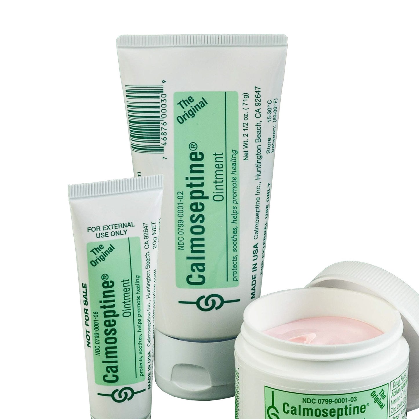 Calmoseptine® Ointment, 2.5-ounce tube 00799000102