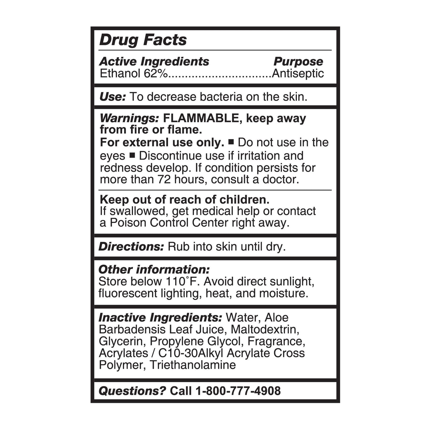 McKesson Gel Hand Sanitizer with Aloe, 8 oz. Pump Bottle 16-1069