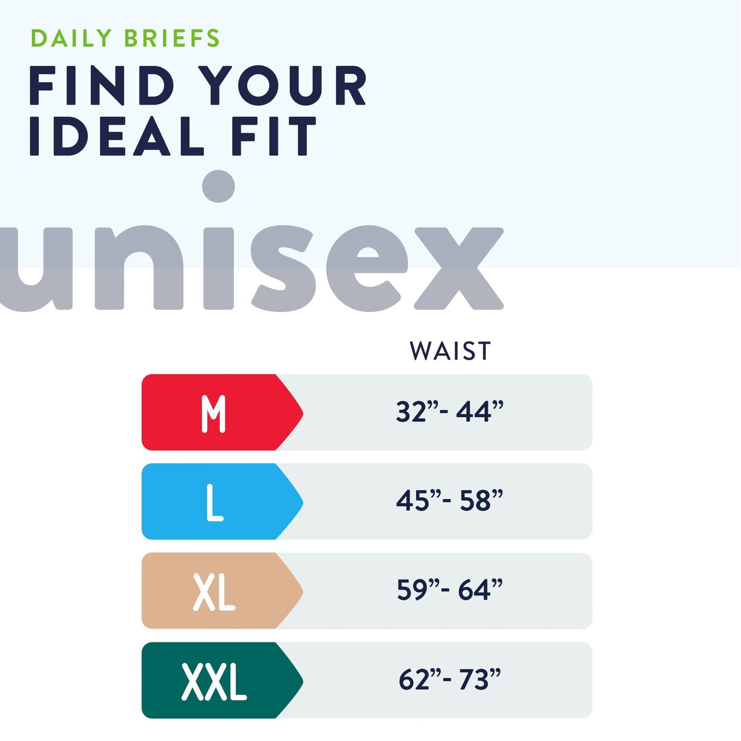 Incontinence Brief Prevail® Nu-Fit® Adult Medium Unisex Disposable Heavy Absorbency NU-012/2
