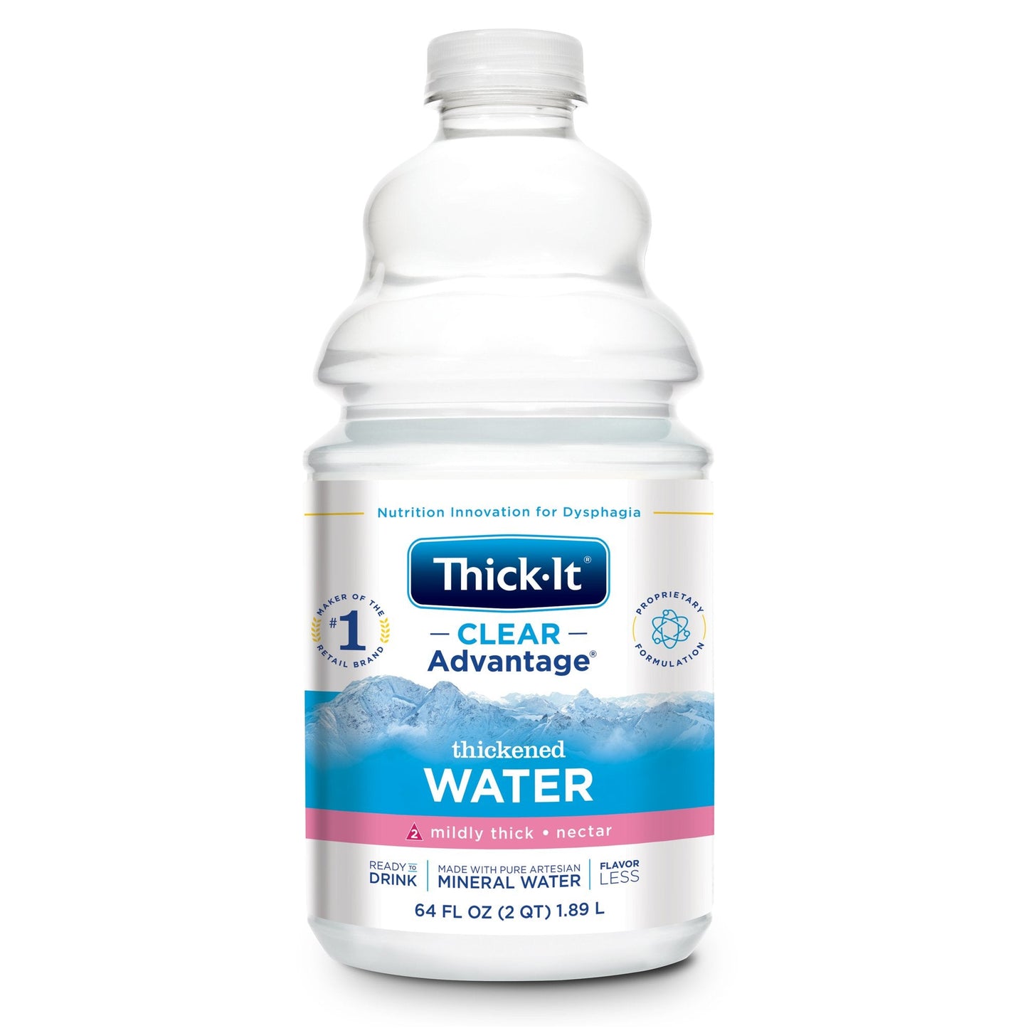 Thick-It® Clear Advantage® Nectar Consistency Thickened Water, 64-ounce Bottle B450-A5044