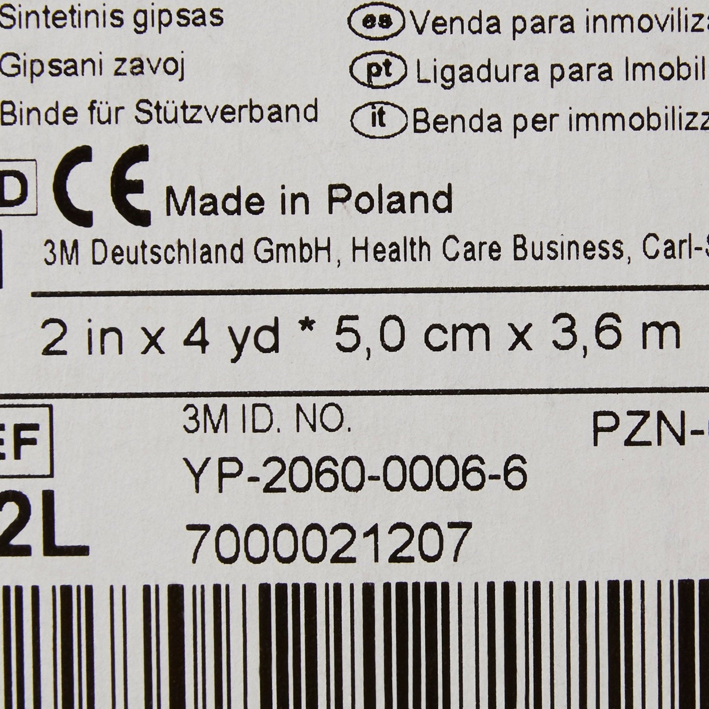 3M™ Scotchcast™ Plus Light Blue Cast Tape, 2 Inch x 4 Yard 82002L