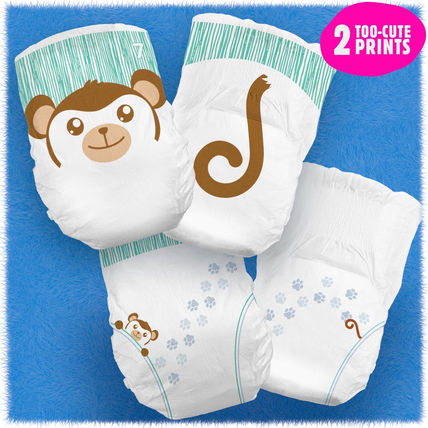 Cuties® Essential Diaper, Size 7 CRD701