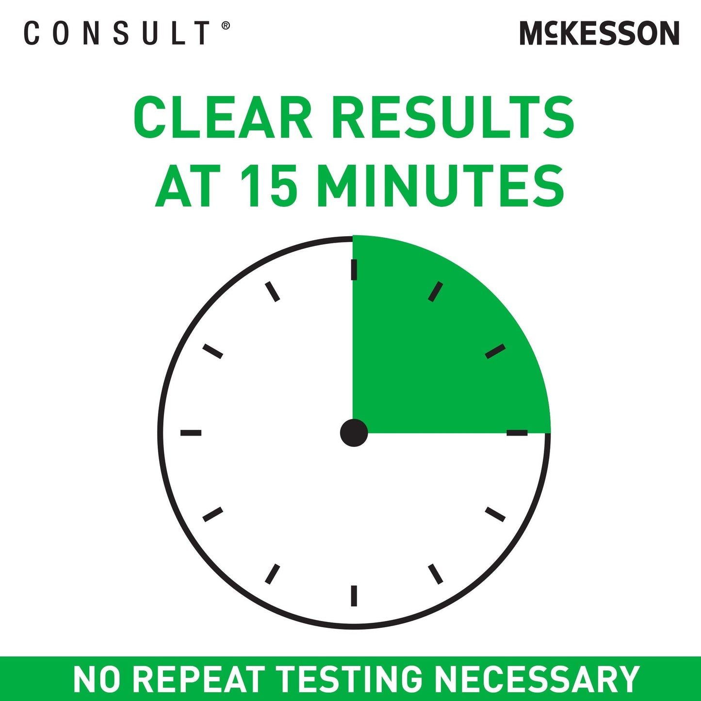McKesson Consult® COVID-19/Flu A & B Antigen Home Test 535-COVFLUOTC