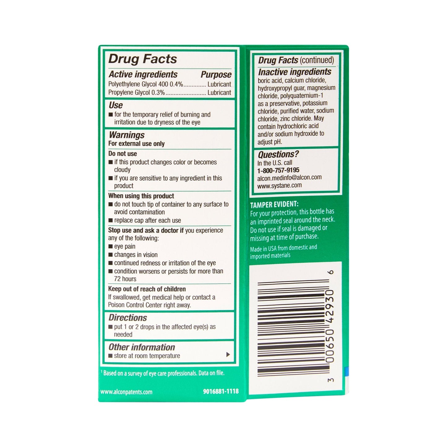 Systane® Eye Lubricant 00065042930