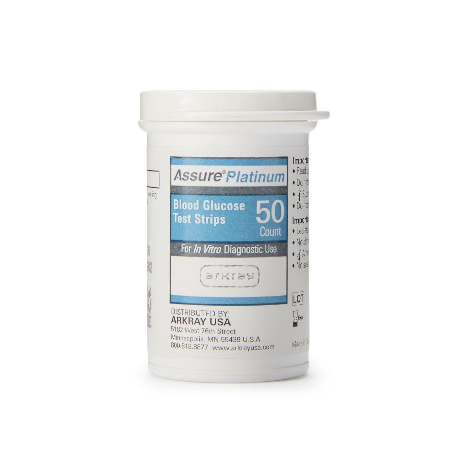 Assure® Platinum Blood Glucose Test Strips 500050