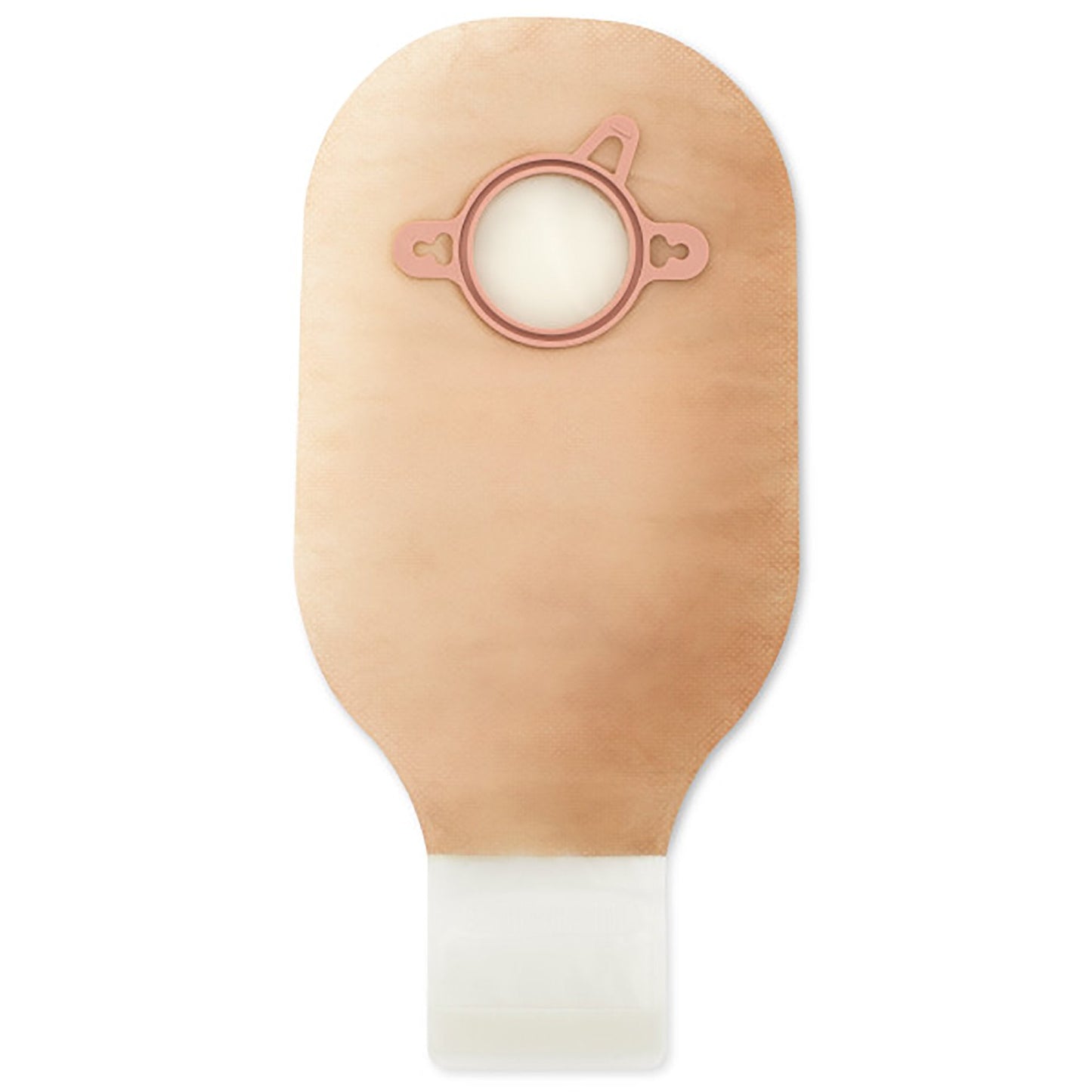 New Image™ Transparent Colostomy Pouch, Pre-cut to Fit 70 mm Stomas, Green Match 18134