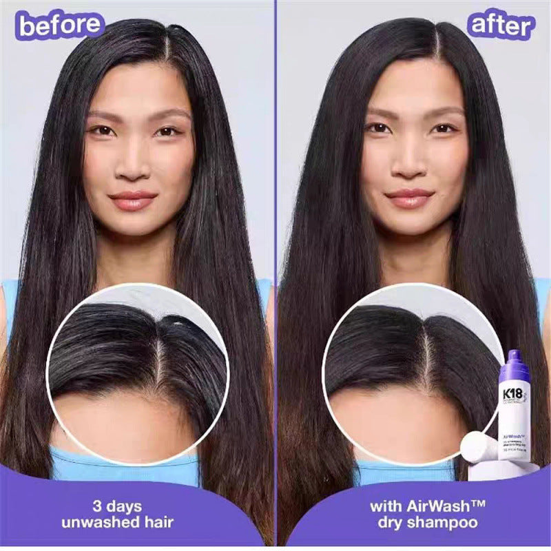 AirWash Dry Shampoo Spray for Fluffy Hair