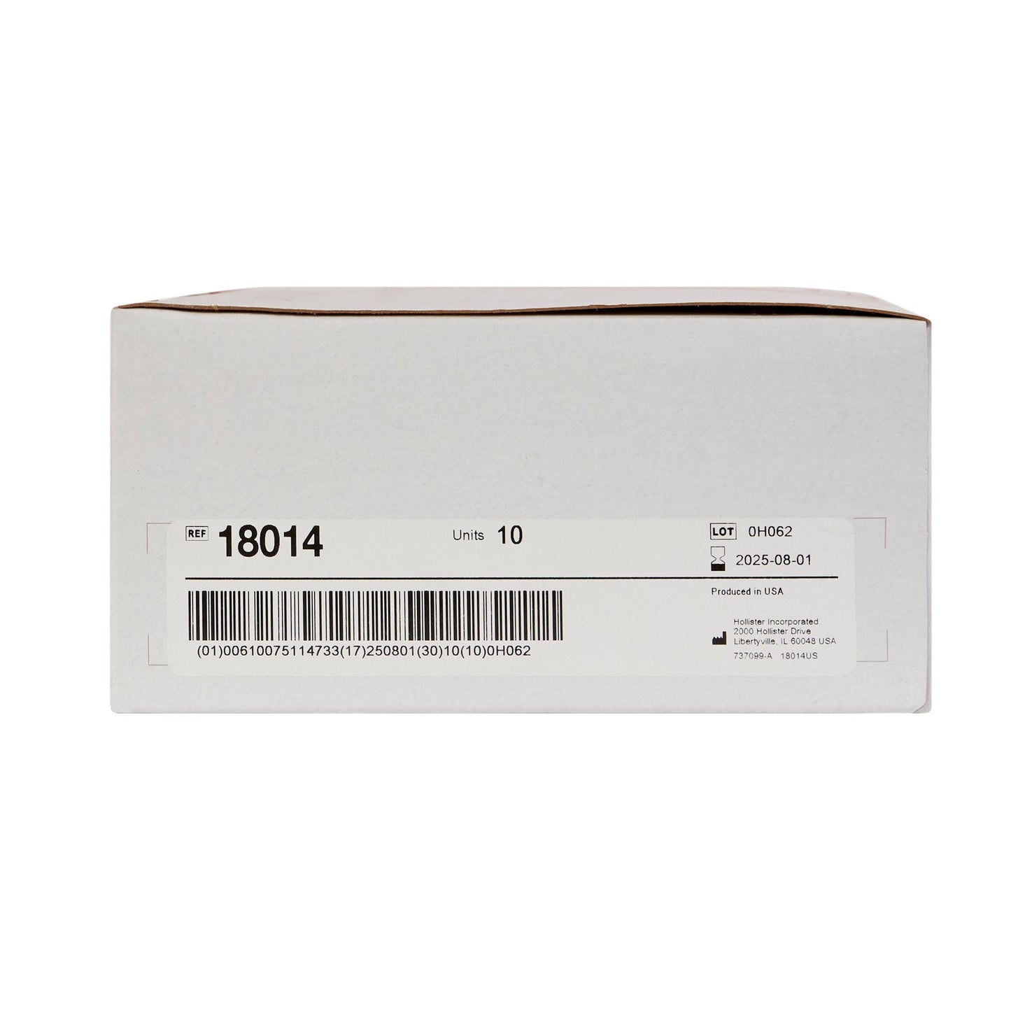 New Image™ Two-Piece Ultra-Clear Ostomy Pouch, Pre-cut to Fit 70 mm Stoma, Blue 18014
