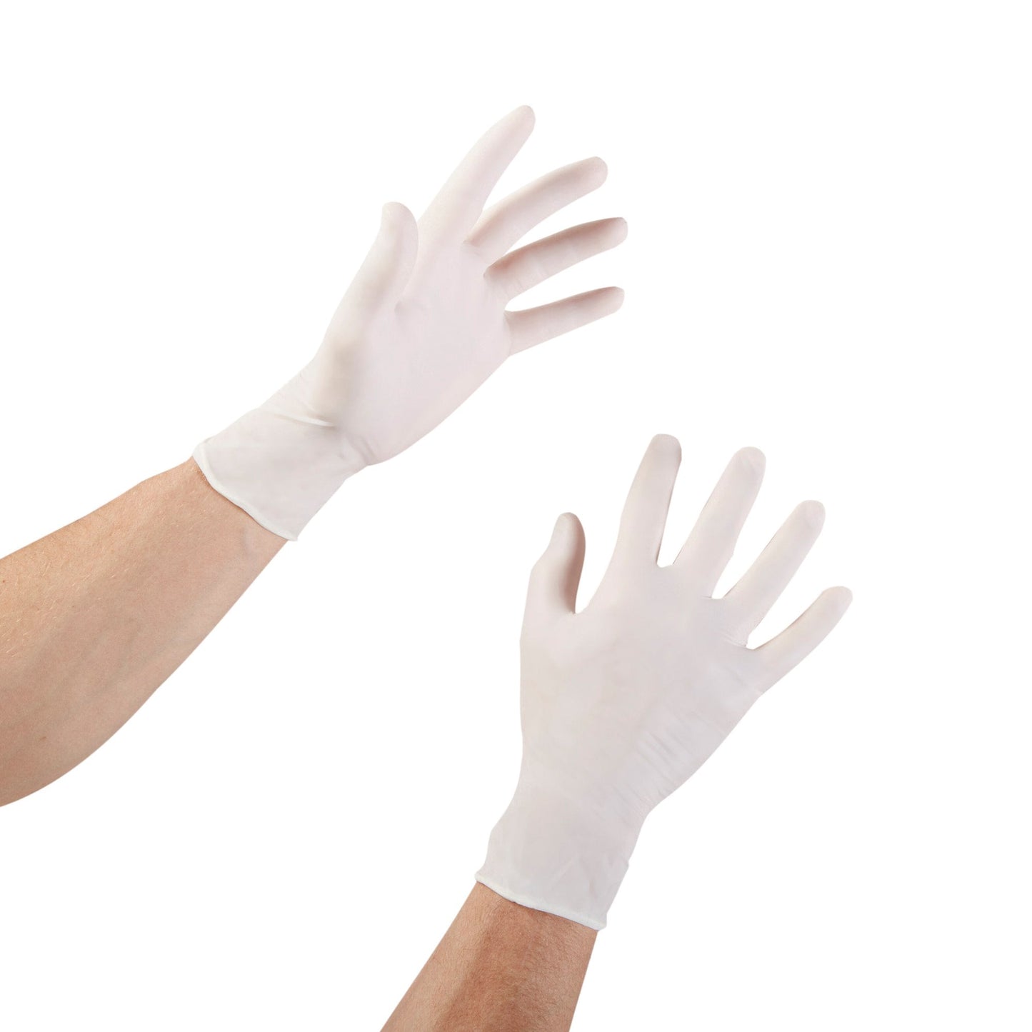 McKesson Confiderm® Latex Exam Glove, Medium, Ivory 14-1382