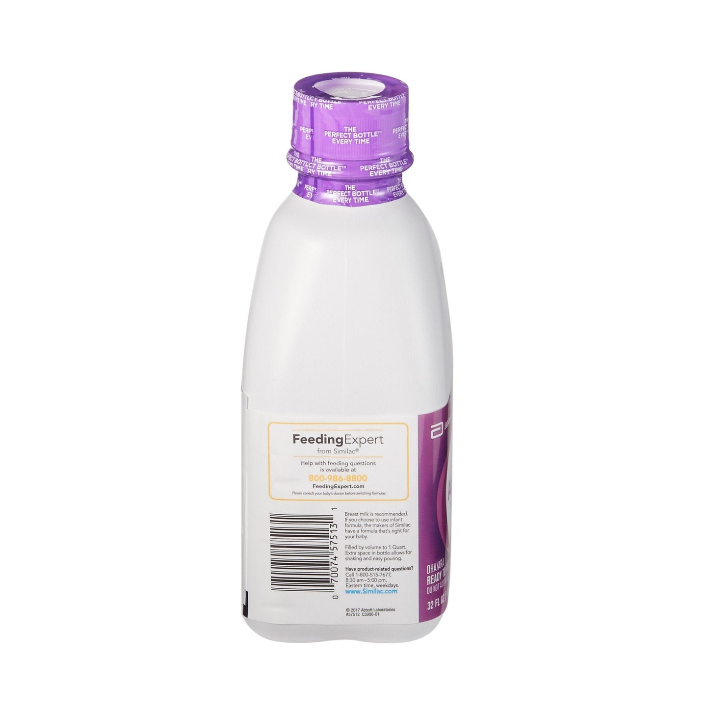 Similac® Alimentum® Ready to Use Infant Formula, 1-quart bottle 57512