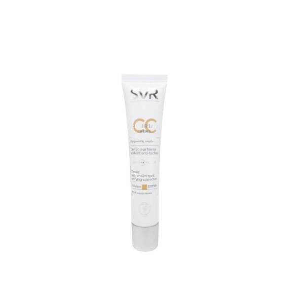 SVR Clairial CC Cream SPF50+ Medium - Broad-Spectrum Sun Protection & Coverage