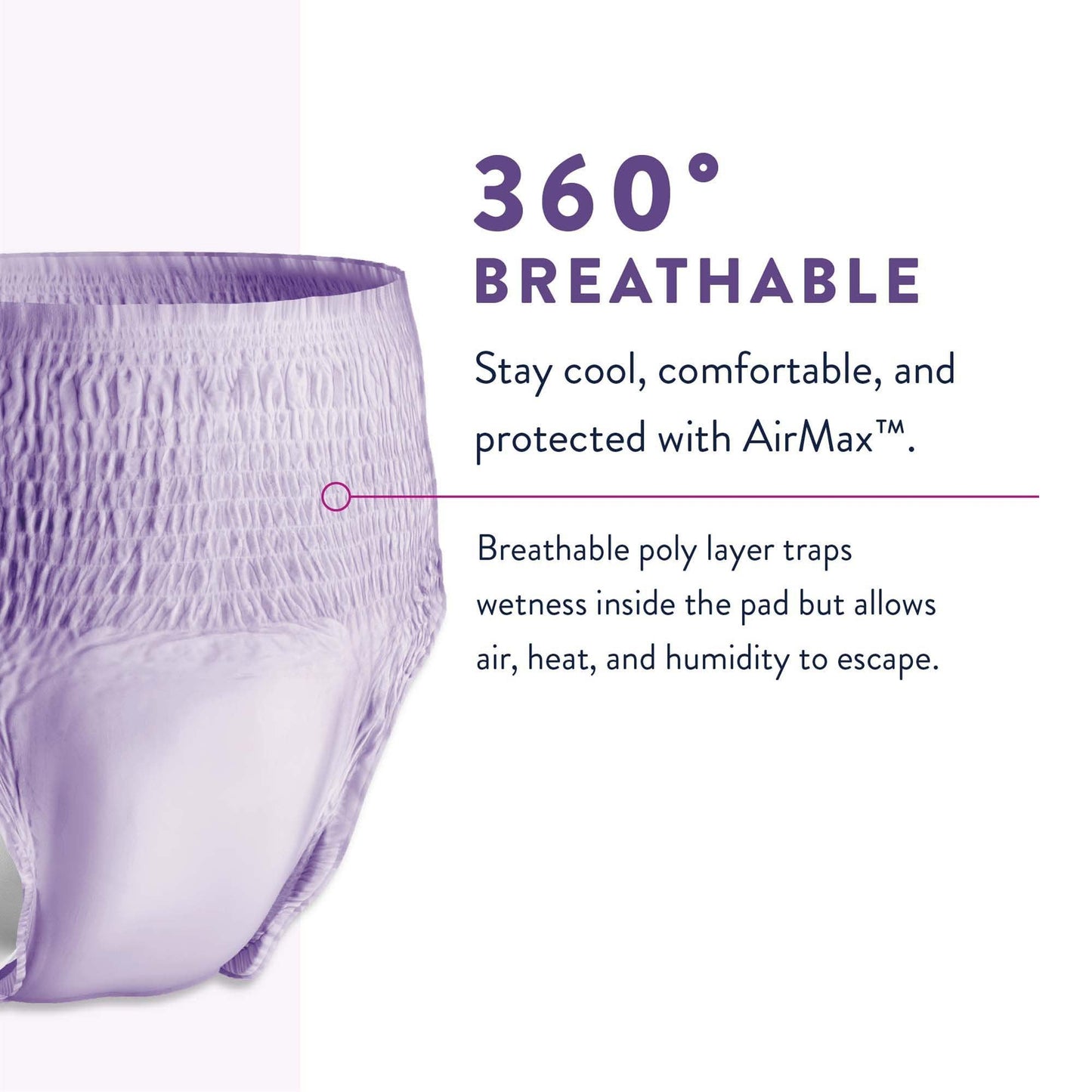 Prevail® Per-Fit® Women Extra Absorbent Underwear, Large PFW-513