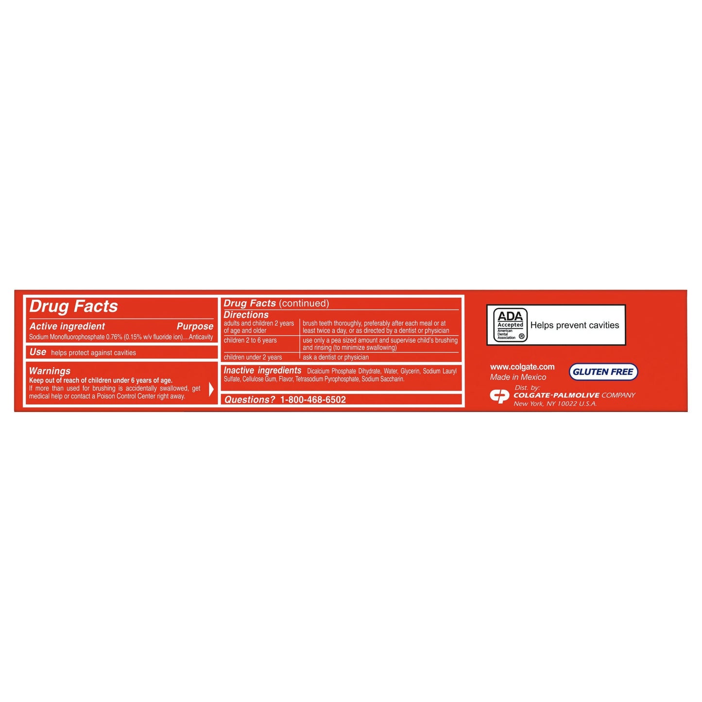 Colgate® Cavity Protection Toothpaste, 4-ounce tube 151406