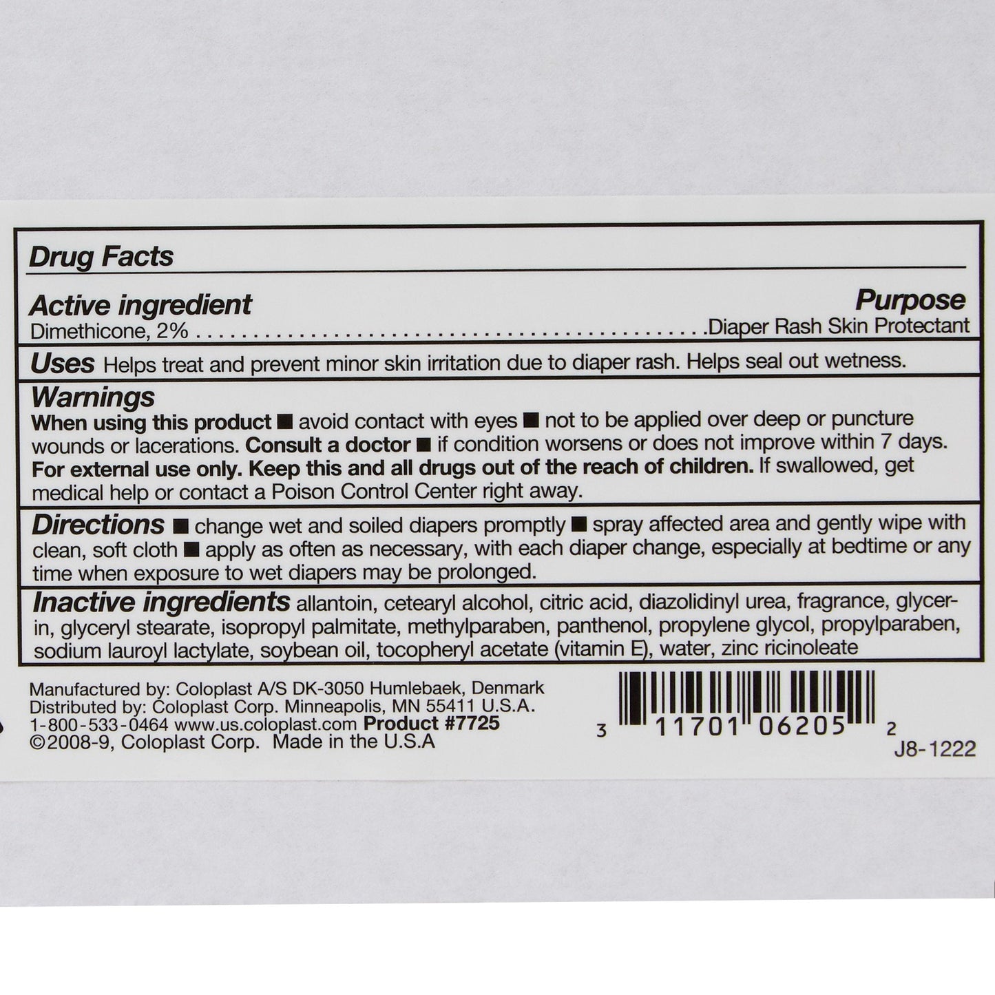 Baza Cleanse and Protect® Perineal Wash w/ Odor Control, Scented, 8 oz. Bottle COI7725