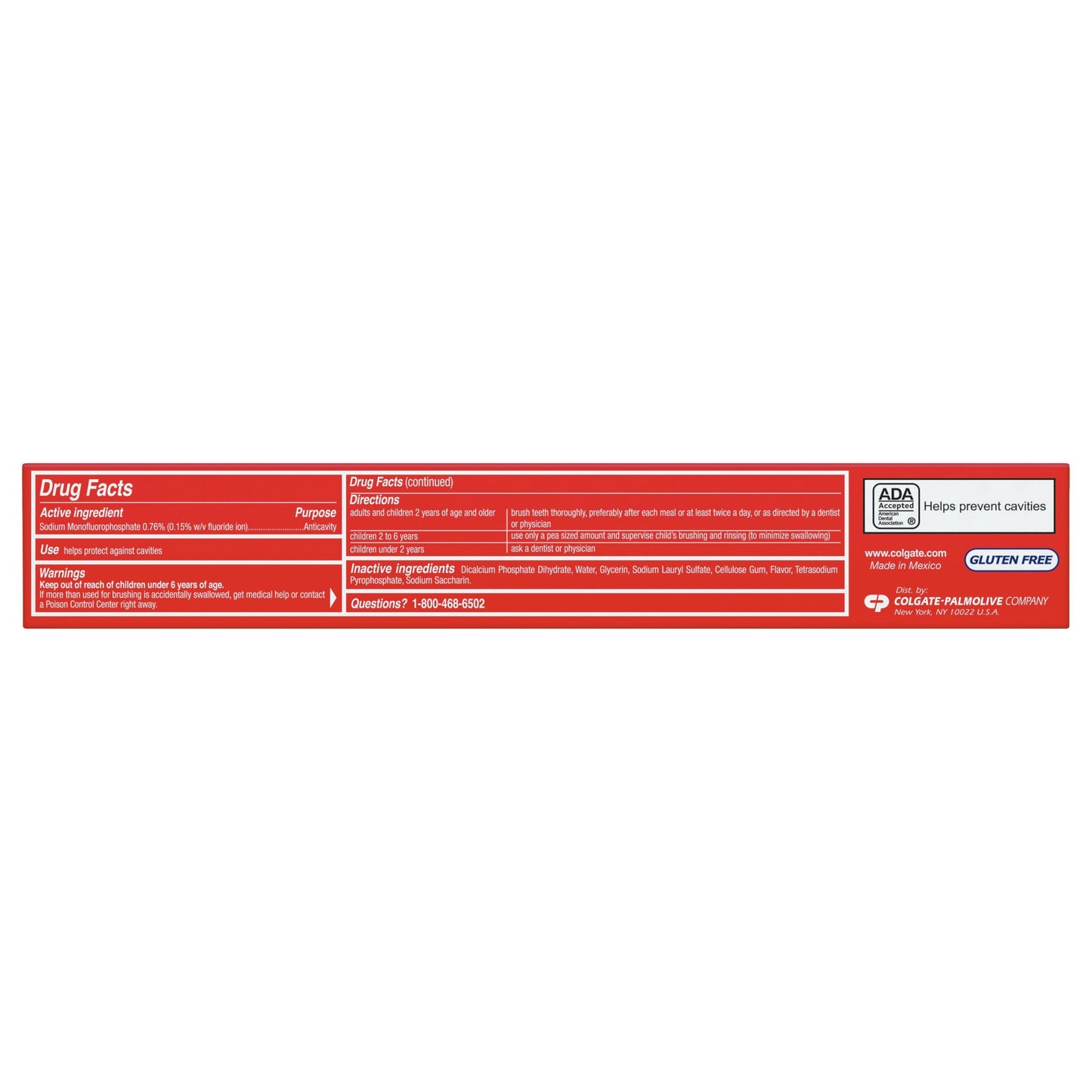 Colgate® Cavity Protection Toothpaste, 6-ounce tube 151088