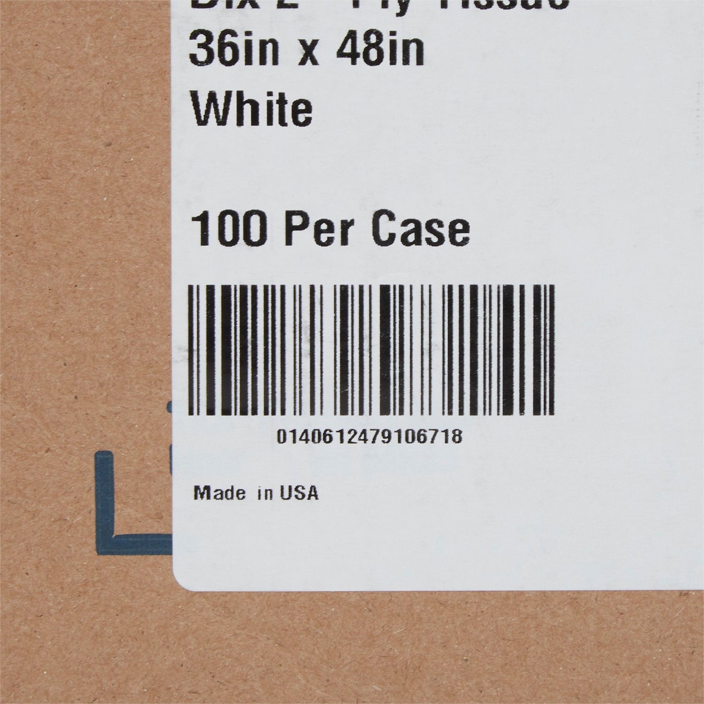 McKesson Nonsterile Physical Exam Drape, 36 x 48 Inch 18-825