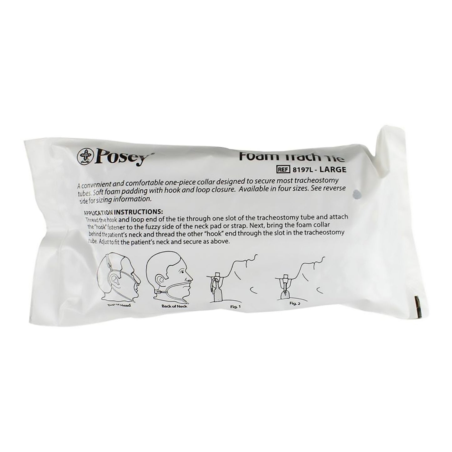 Posey® Tracheostomy Tube Holder, Large 8197L