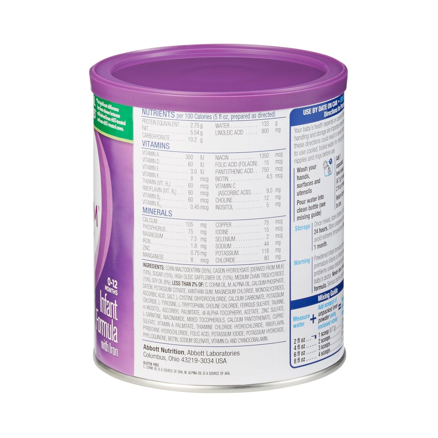 Similac® Alimentum® Infant Formula, 12.1-ounce can 64715