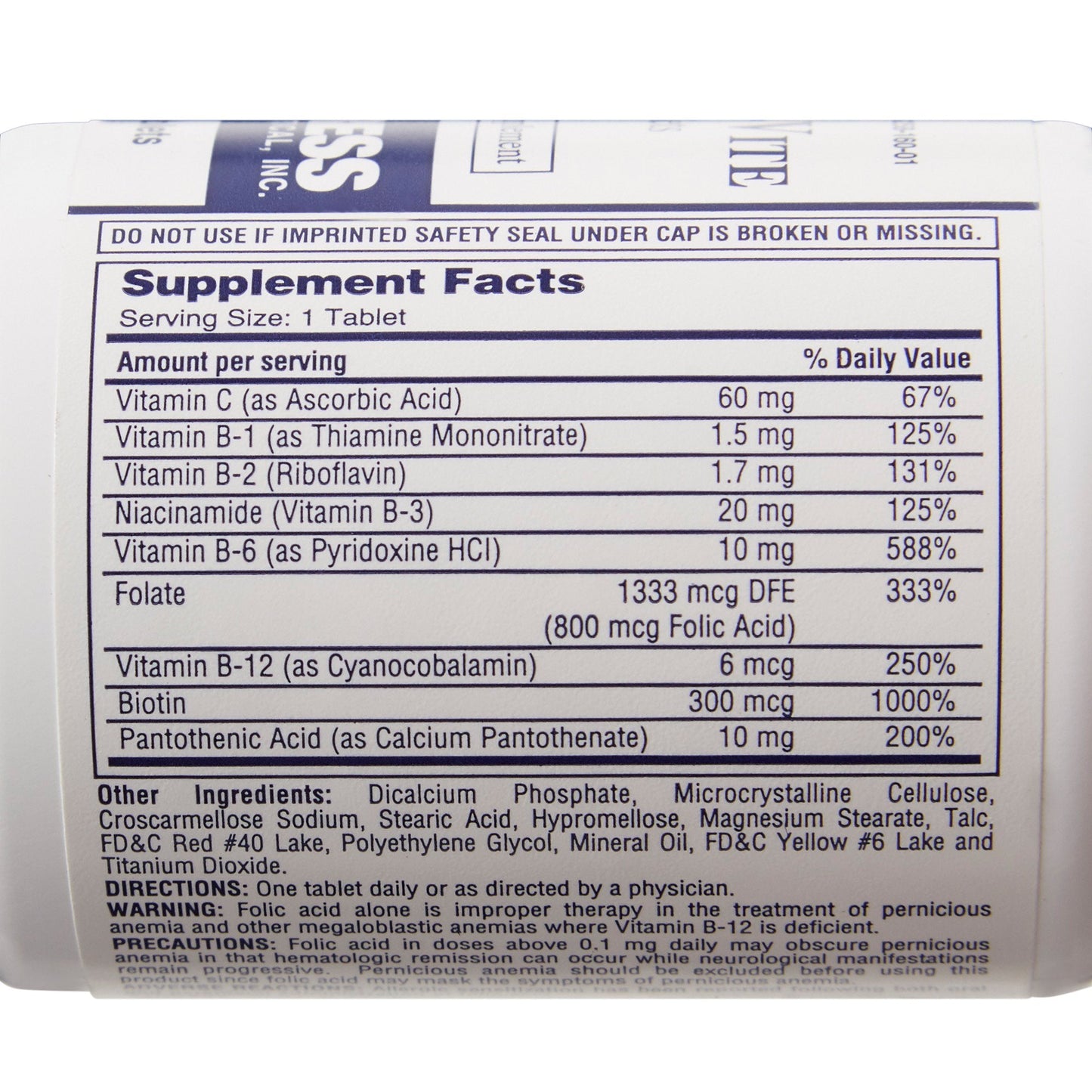 Rena-Vite Multivitamin Supplement 60258016001