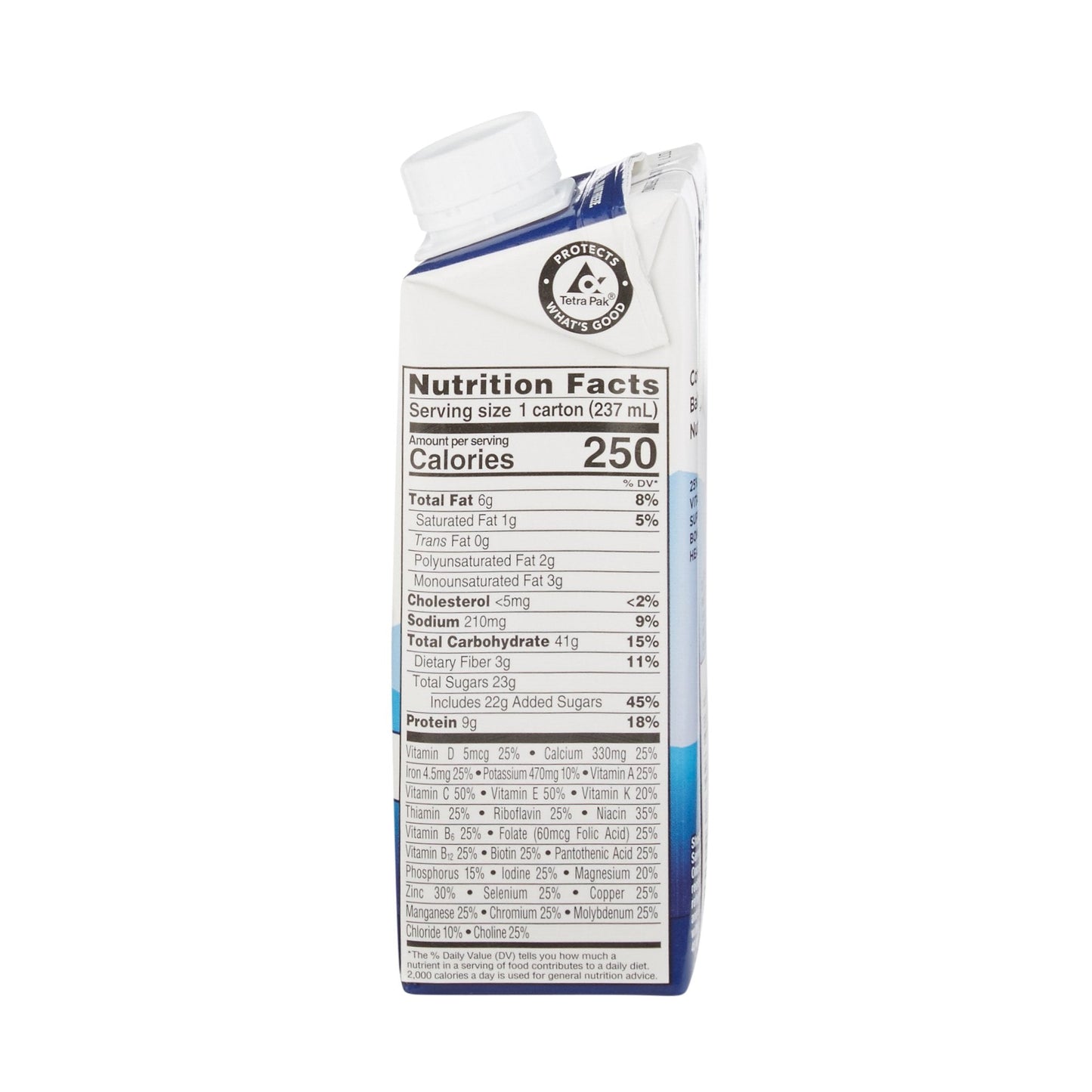 Ensure® Original Therapeutic Nutrition Shake, Vanilla, 8-ounce carton 64931