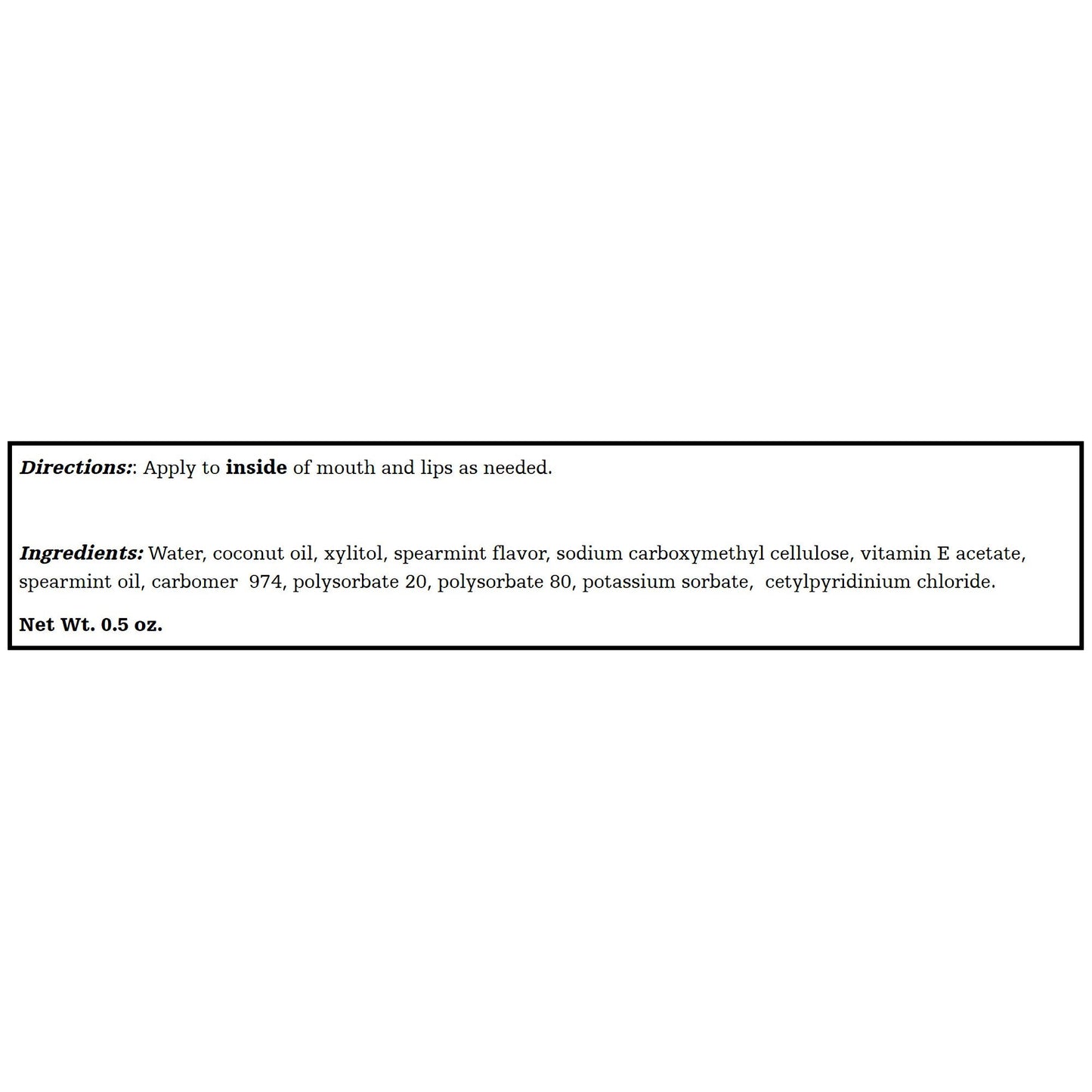 Toothette® Mouth Moisturizer 6083