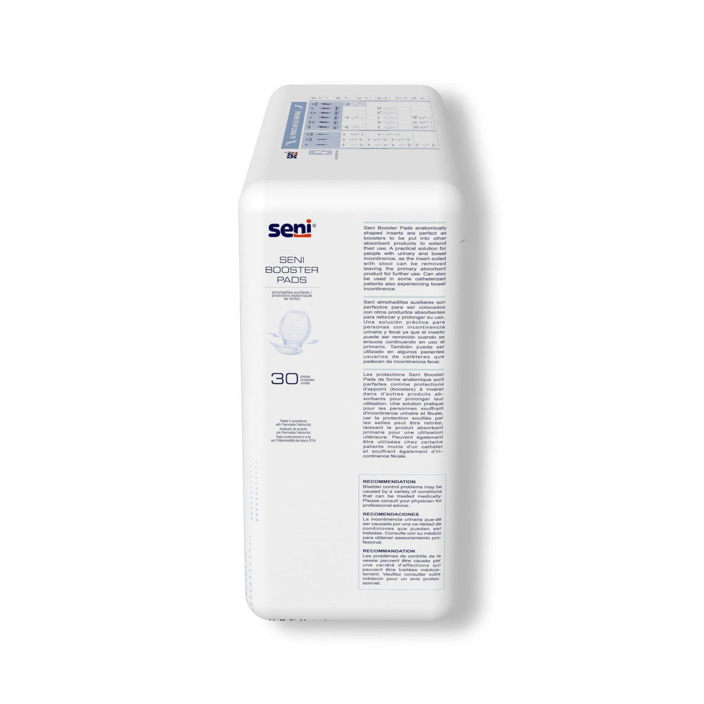 Seni® Booster Pad Brief Inserts S-NO30-PB1