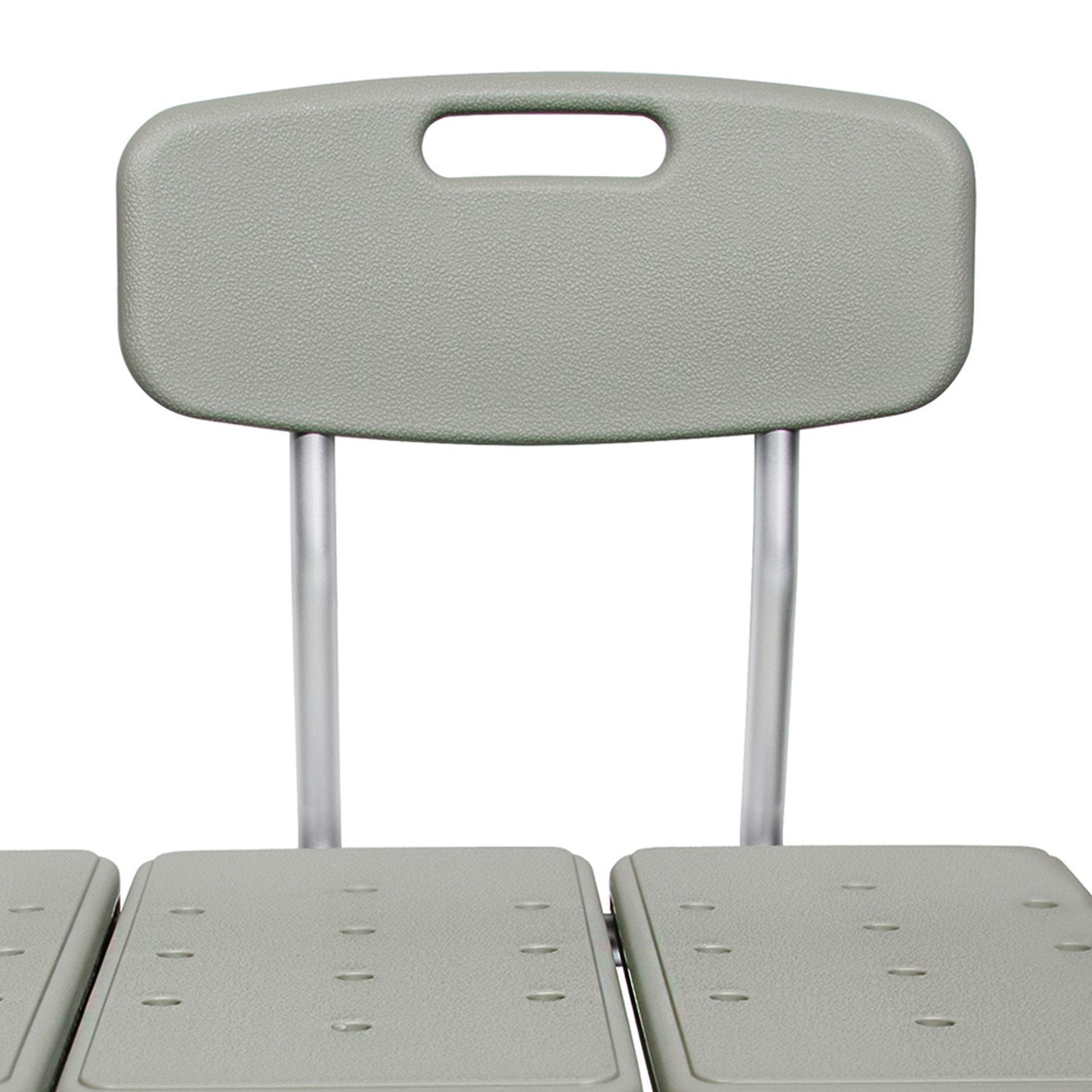 McKesson Aluminum Transfer Bench with Reversible Back 146-12011KD-1