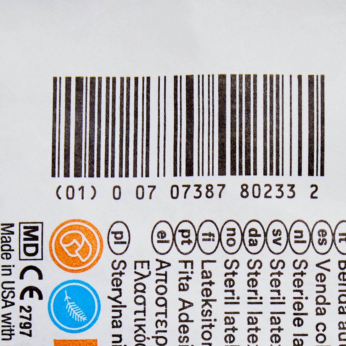 3M™ Coban™ LF Self-adherent Closure Cohesive Bandage, 4 Inch x 5 Yard 2084S