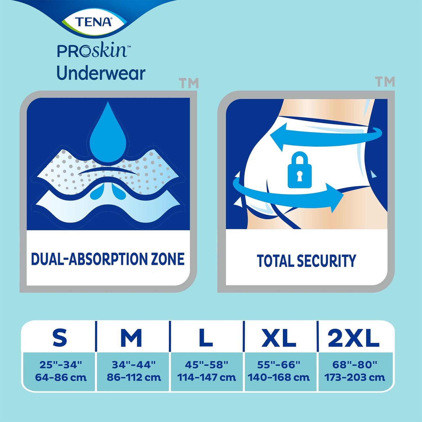 Tena® ProSkin™ Extra Absorbent Underwear, Extra Large 72425