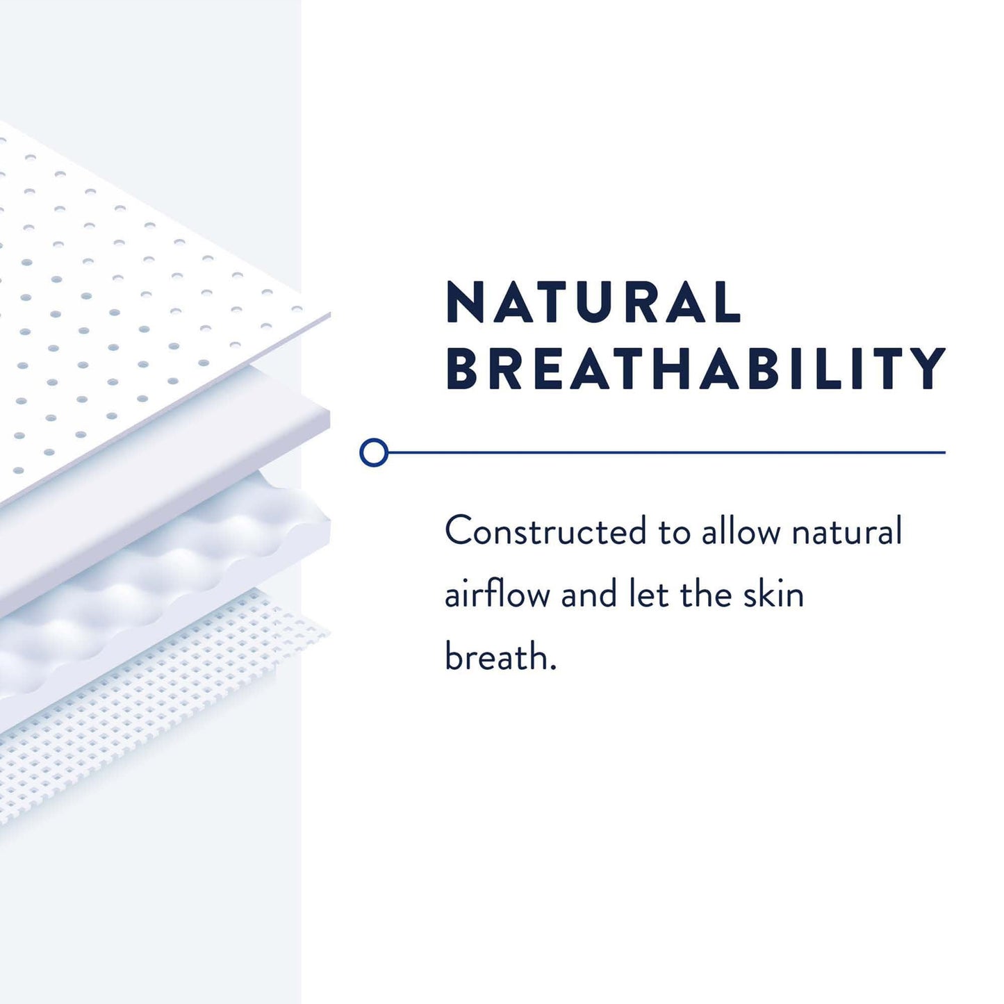 Prevail® Daily Pant Liners Moderate Absorbency Incontinence Liner, 28 Inches PL-115