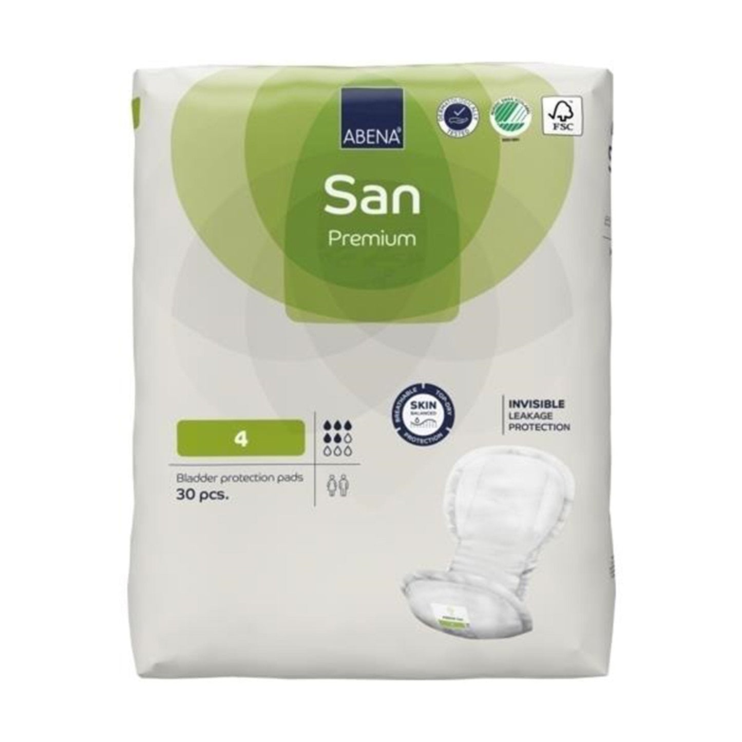 Abena® San 4 Premium Bladder Protection Pads 1000021306