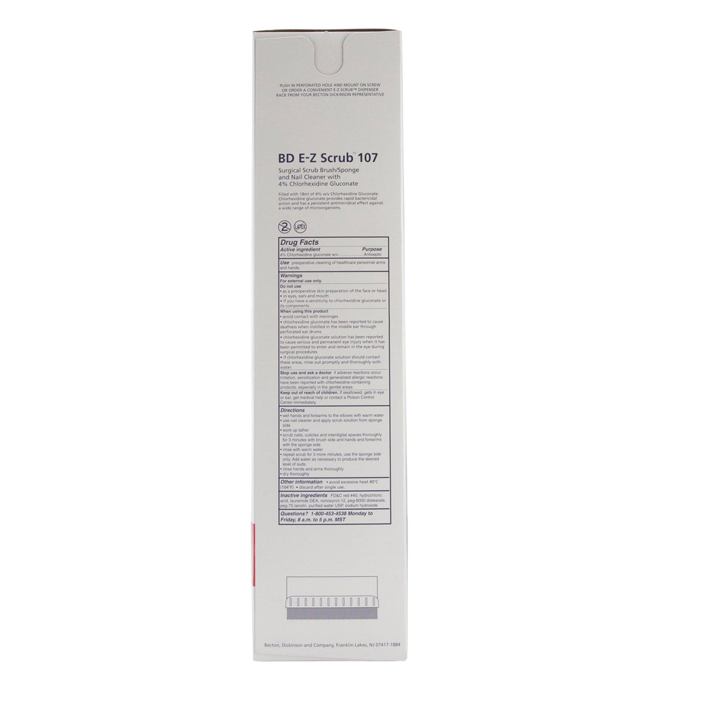 E-Z Scrub™ Red Impregnated Scrub Brush 371073