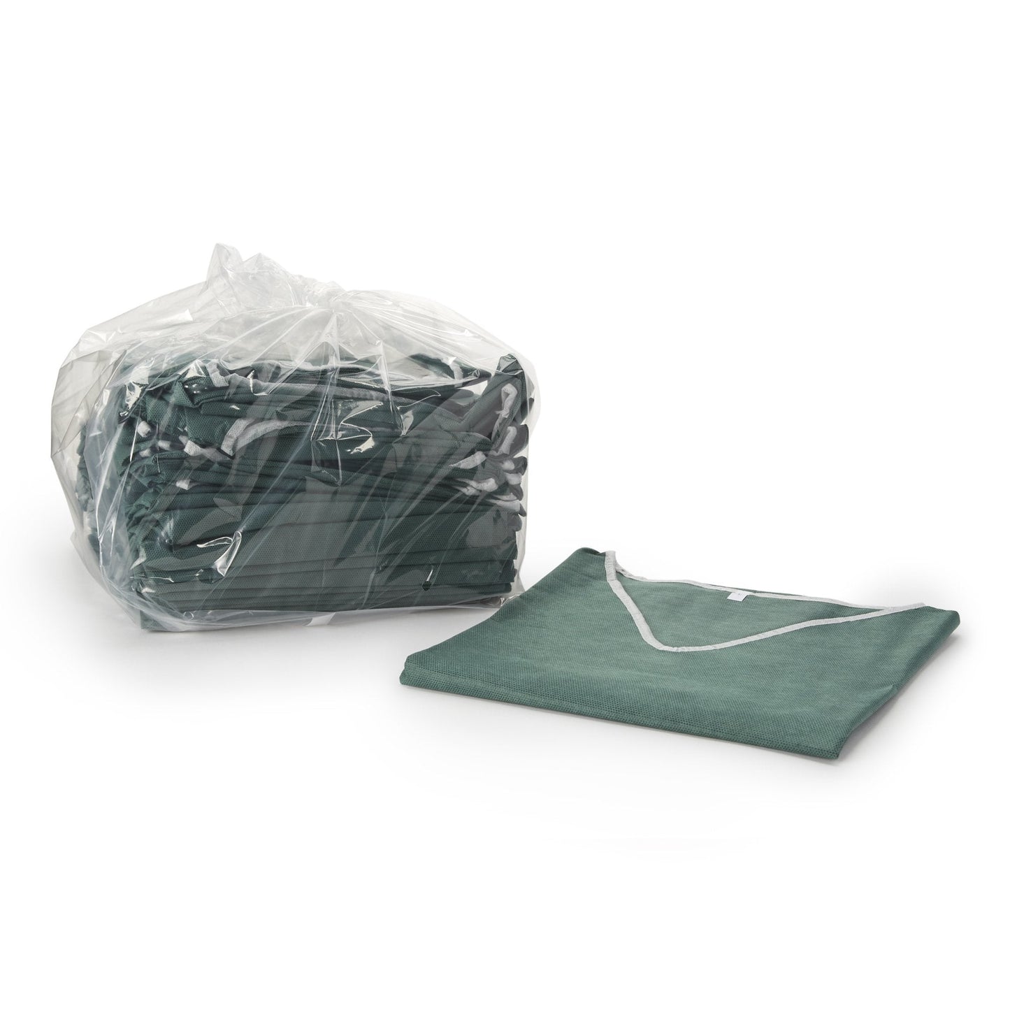 Graham Medical Short Sleeve Scrub Shirt, Green, Large 62213