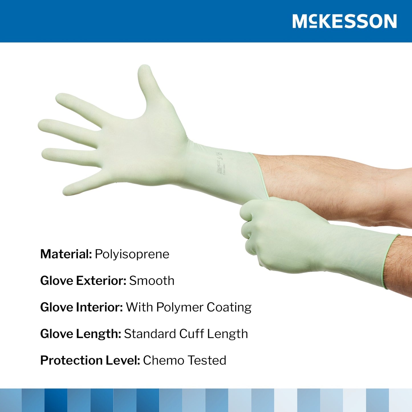McKesson Perry® Performance Plus Polyisoprene Surgical Glove, Size 6, Green 20-2060N