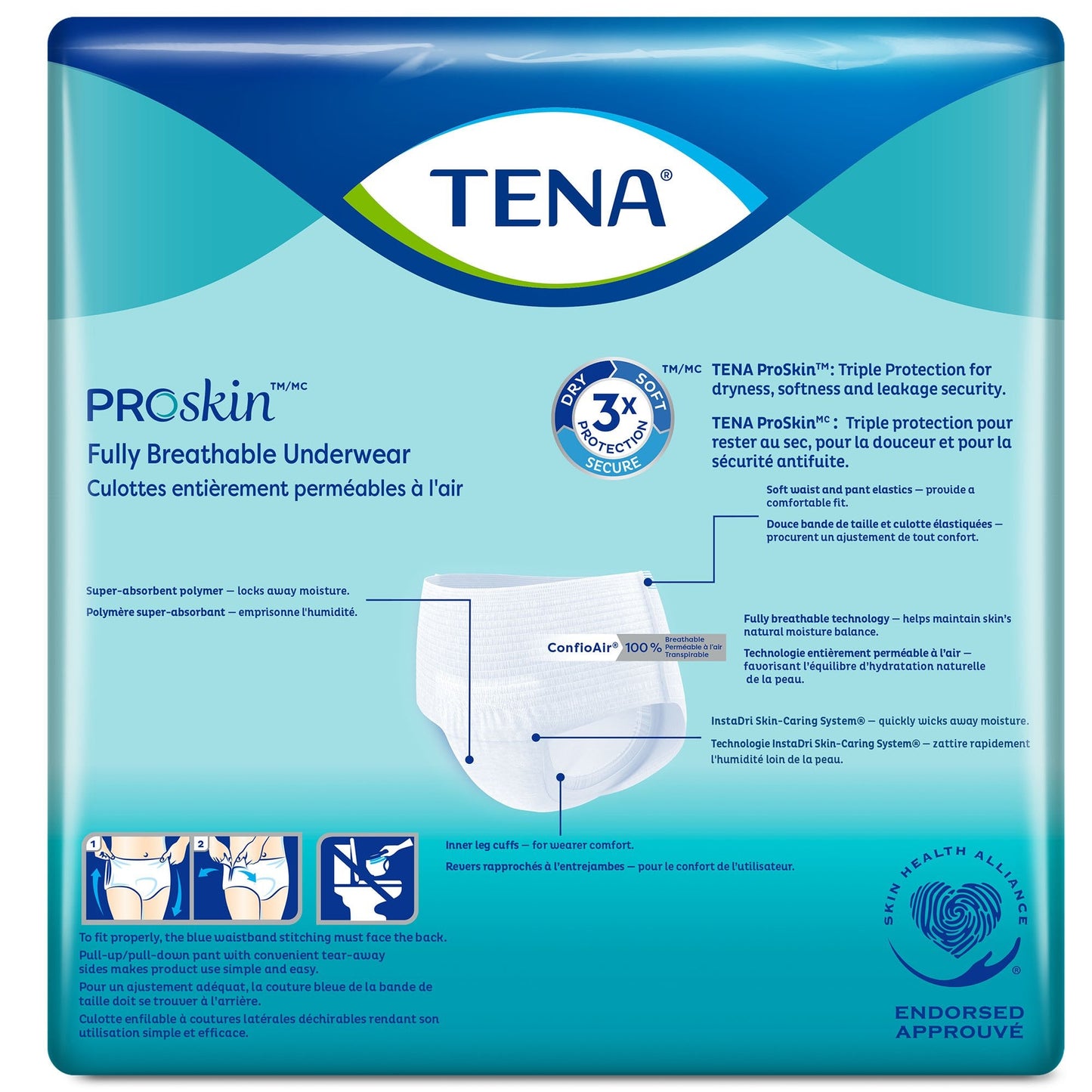 Tena® ProSkin™ Extra Absorbent Underwear, Large 72332